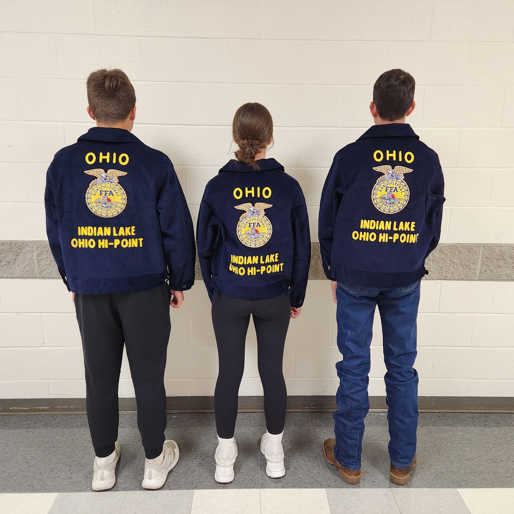 Indian Lake FFA freshmen receive official jackets