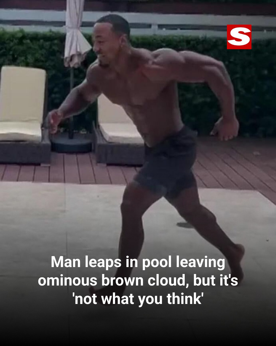 The Sun - 'Did he do a boo boo in the pool?' | Facebook