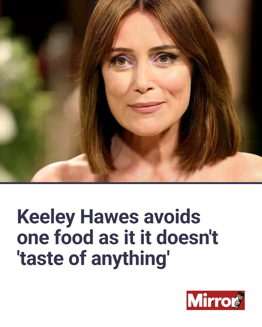 Mirror - Keeley Hawes has confessed she 'cannot bear cooking', opening ...