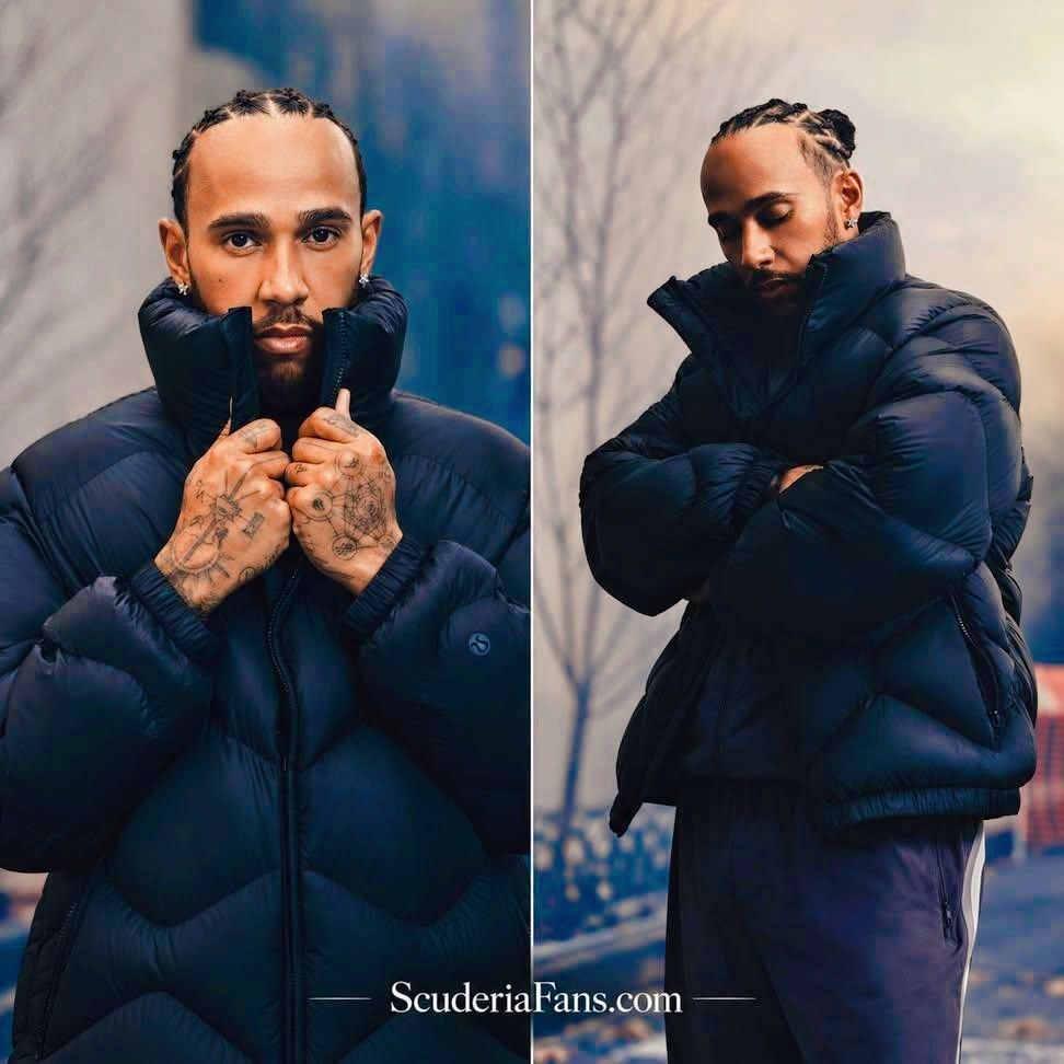 Lewis Hamilton for Lululemon campaign