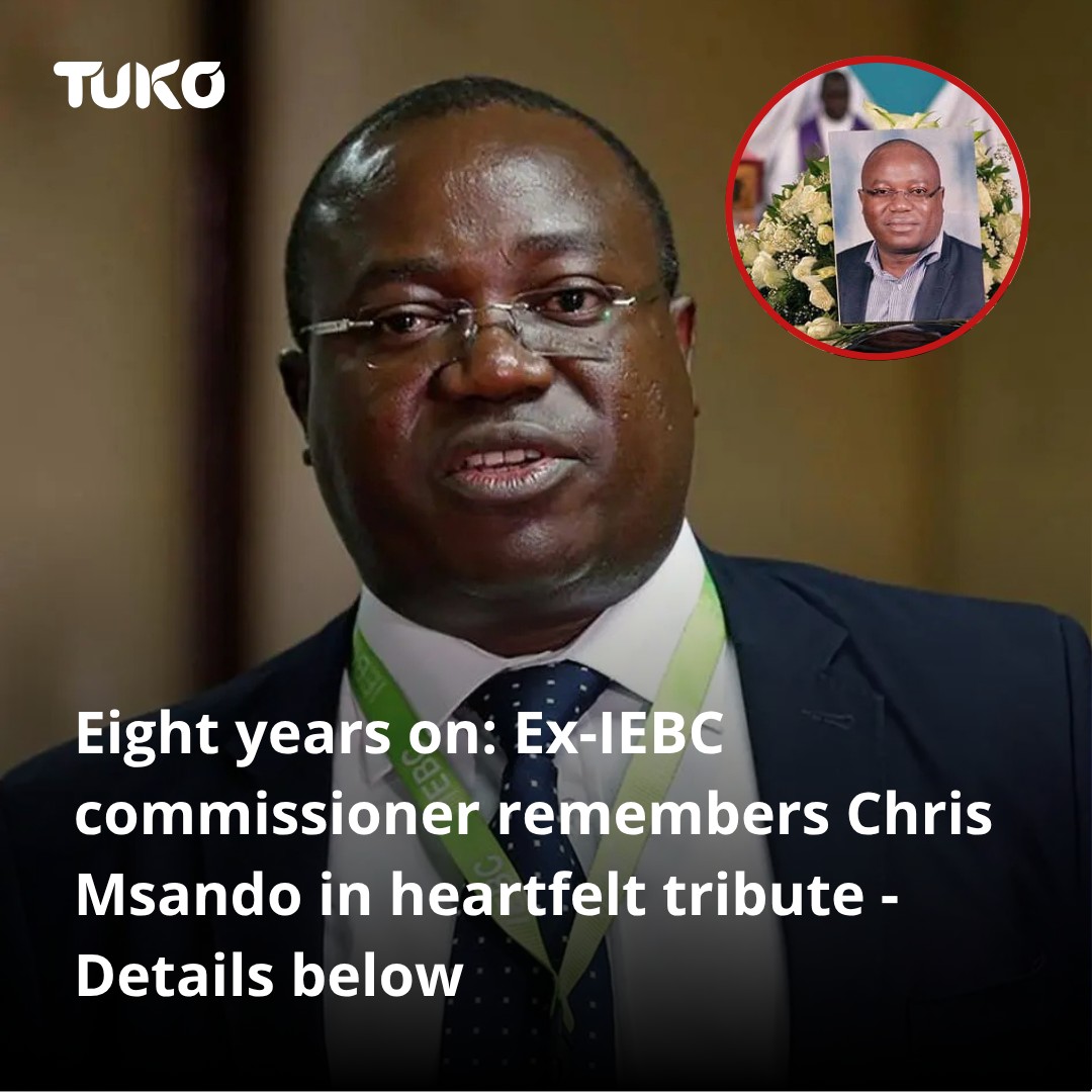 Tuko.co.ke - Chris Msando was committed to protecting the... | Facebook