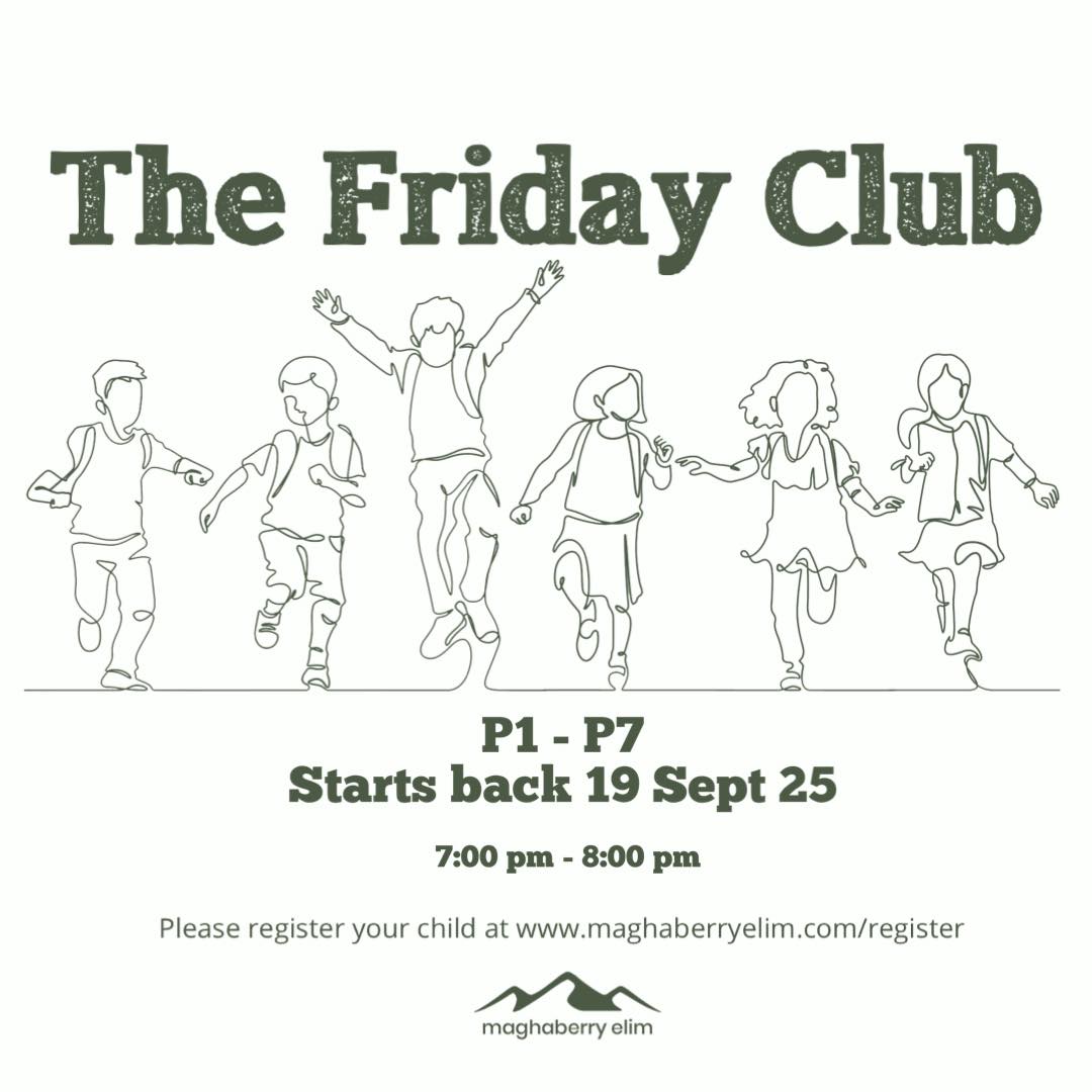The Friday - The Friday Club is a kids club that runs on a Friday night ...