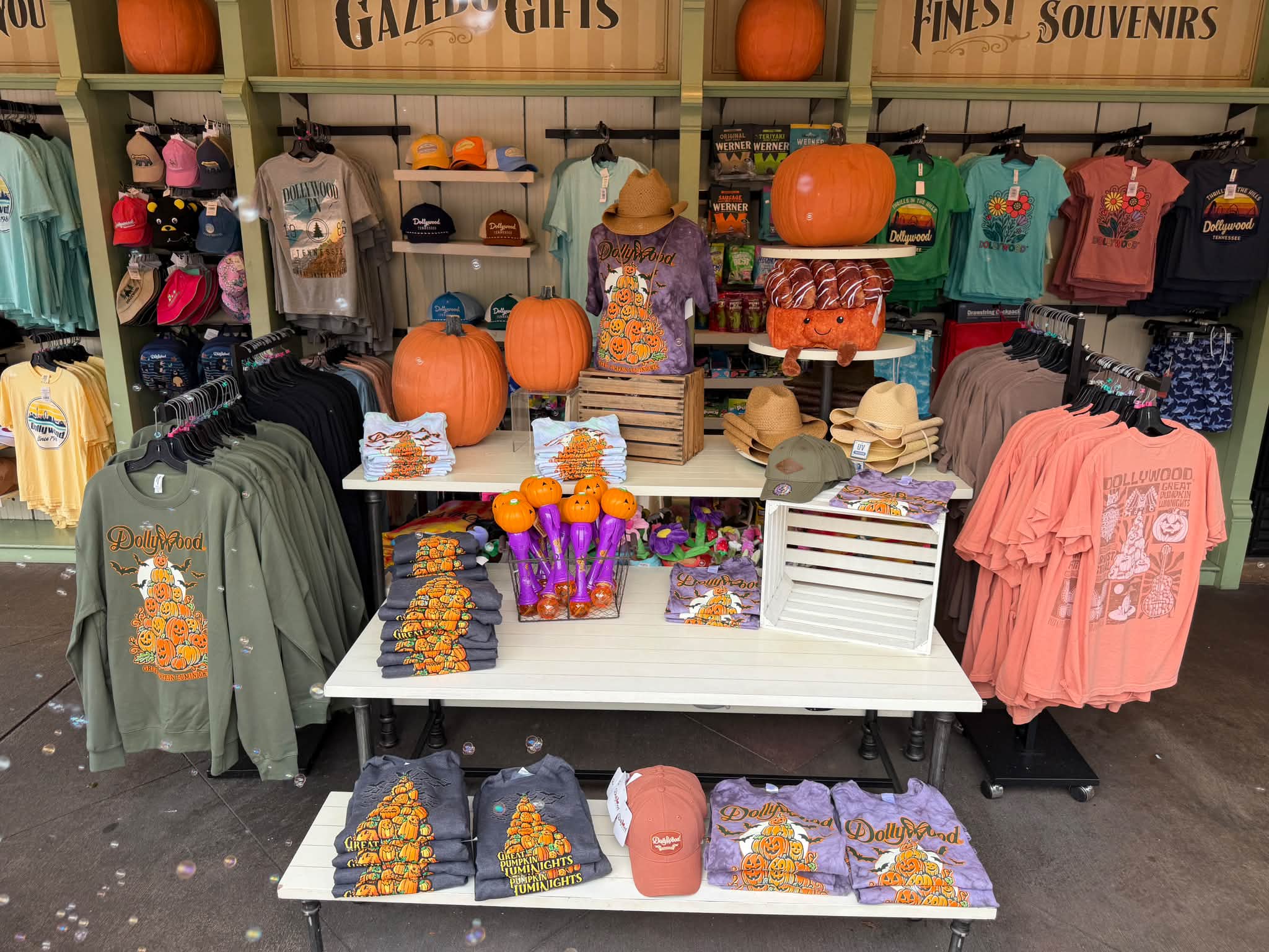 Here is a look at some of the fall merch at Dollywood! 🎃