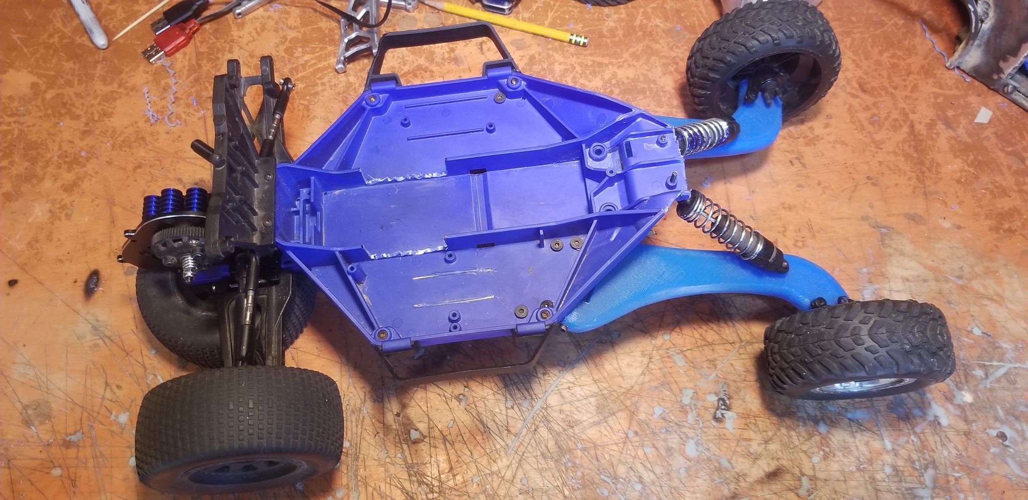 FF fwd front motor race buggy, fully handmade suspension,