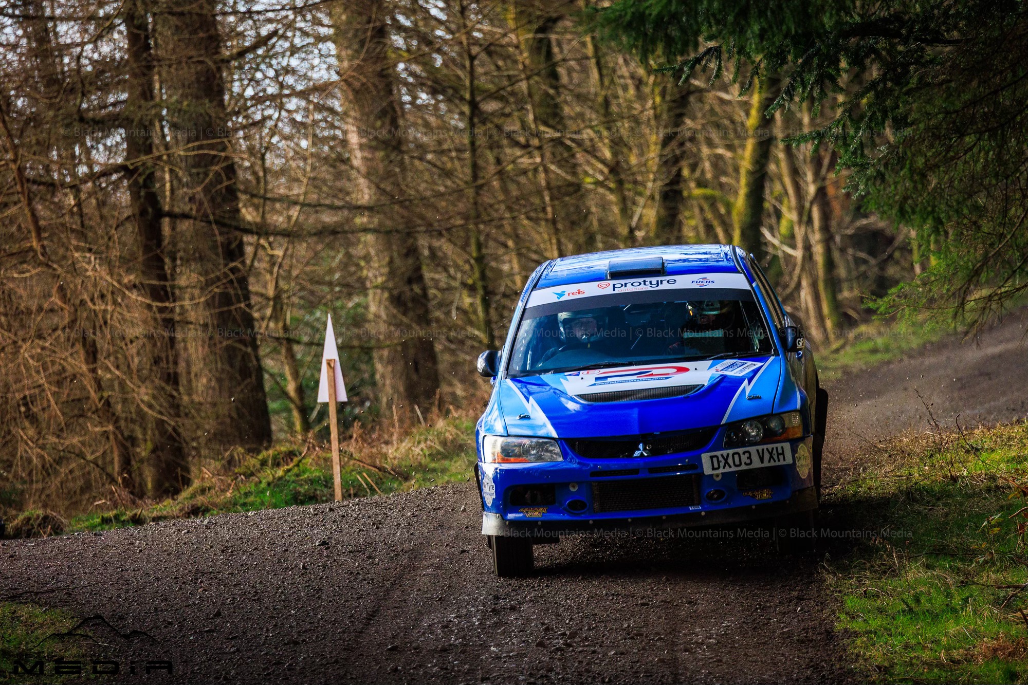 Blue Evo Rally