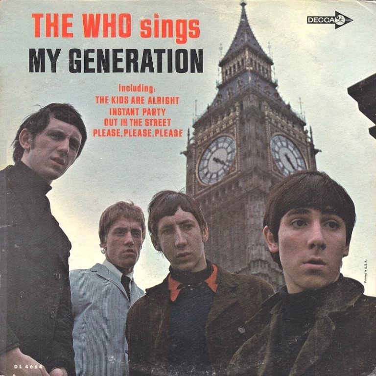 The Who's My Generation first edition on Brunswick