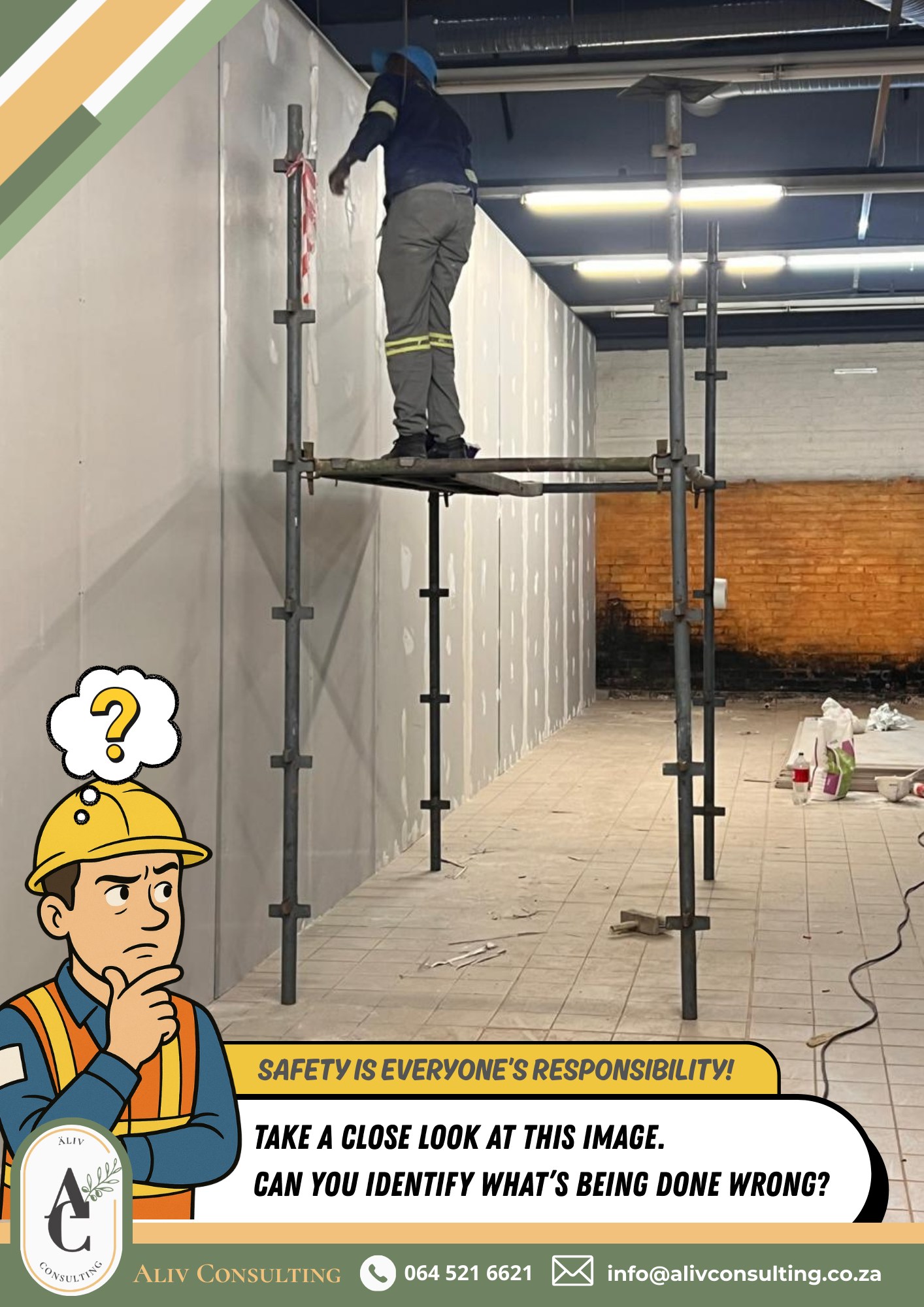 Ӓliv - Can You Spot the Safety Violation in This Image? Safety is ...