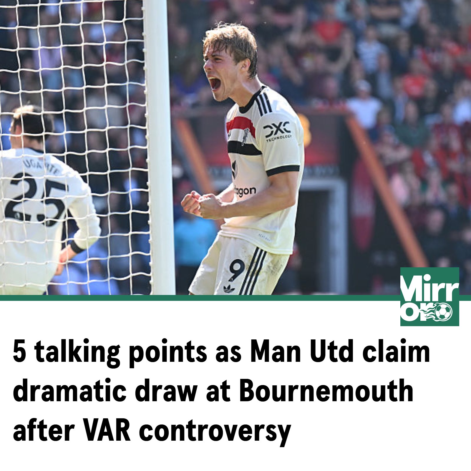 Mirror - 🚨👀 VAR red card controversy 🚨💰 Manchester United transfer ...