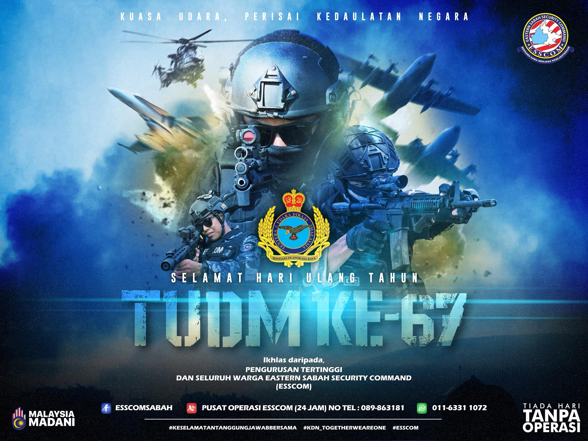 Eastern - SELAMAT HARI ULANG TAHUN TUDM KE-67 Selamat Menyambut Hari ...