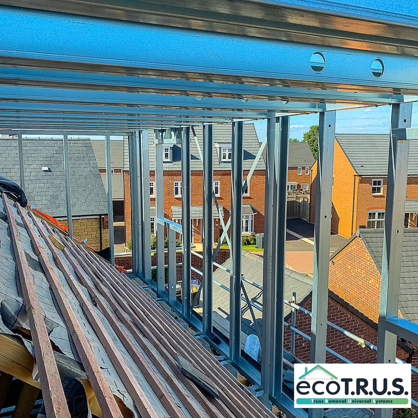 ecoTrus - Loft conversions in record time. We prefab the steel so it’s ...