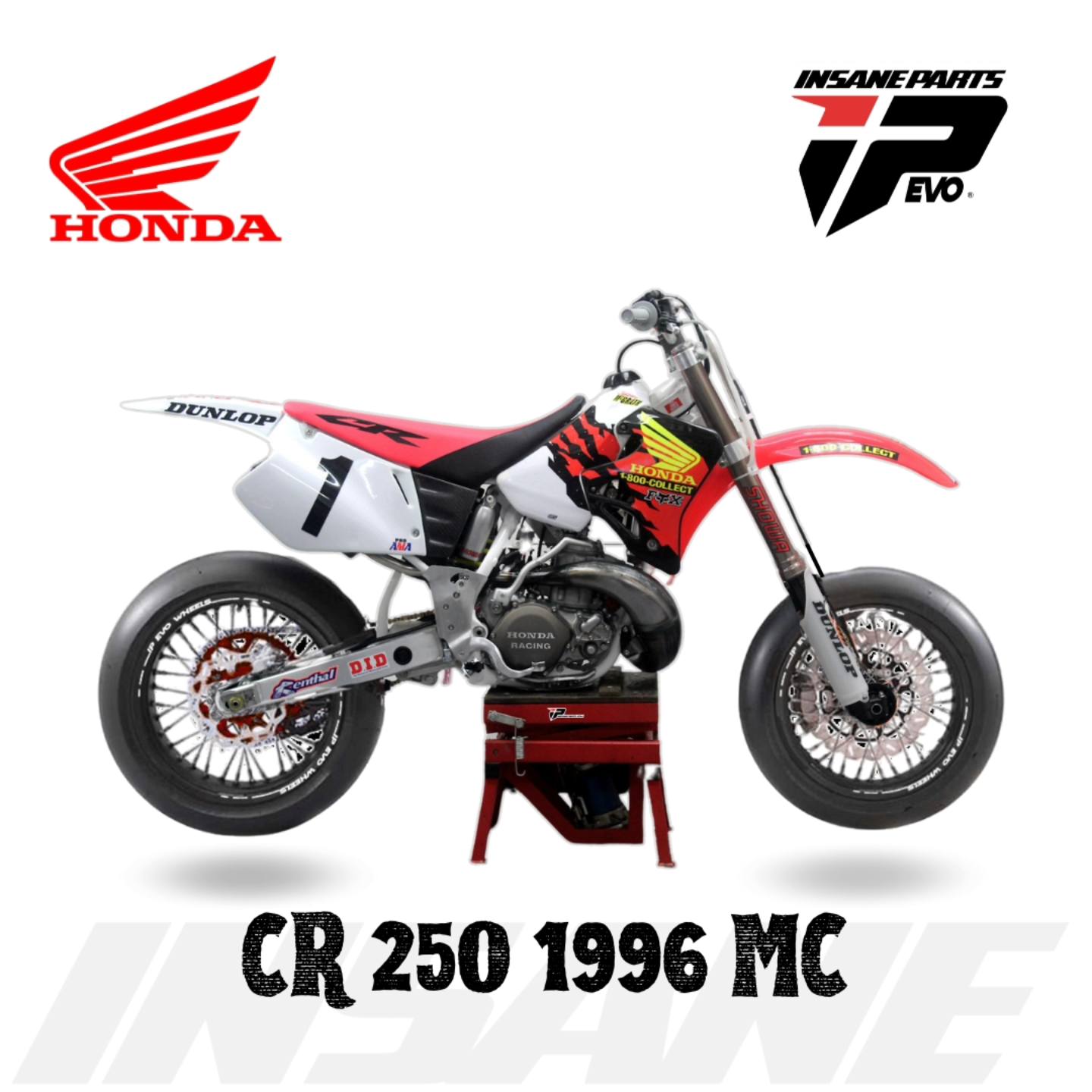 Jeremy McGrath 1996 Honda CR250