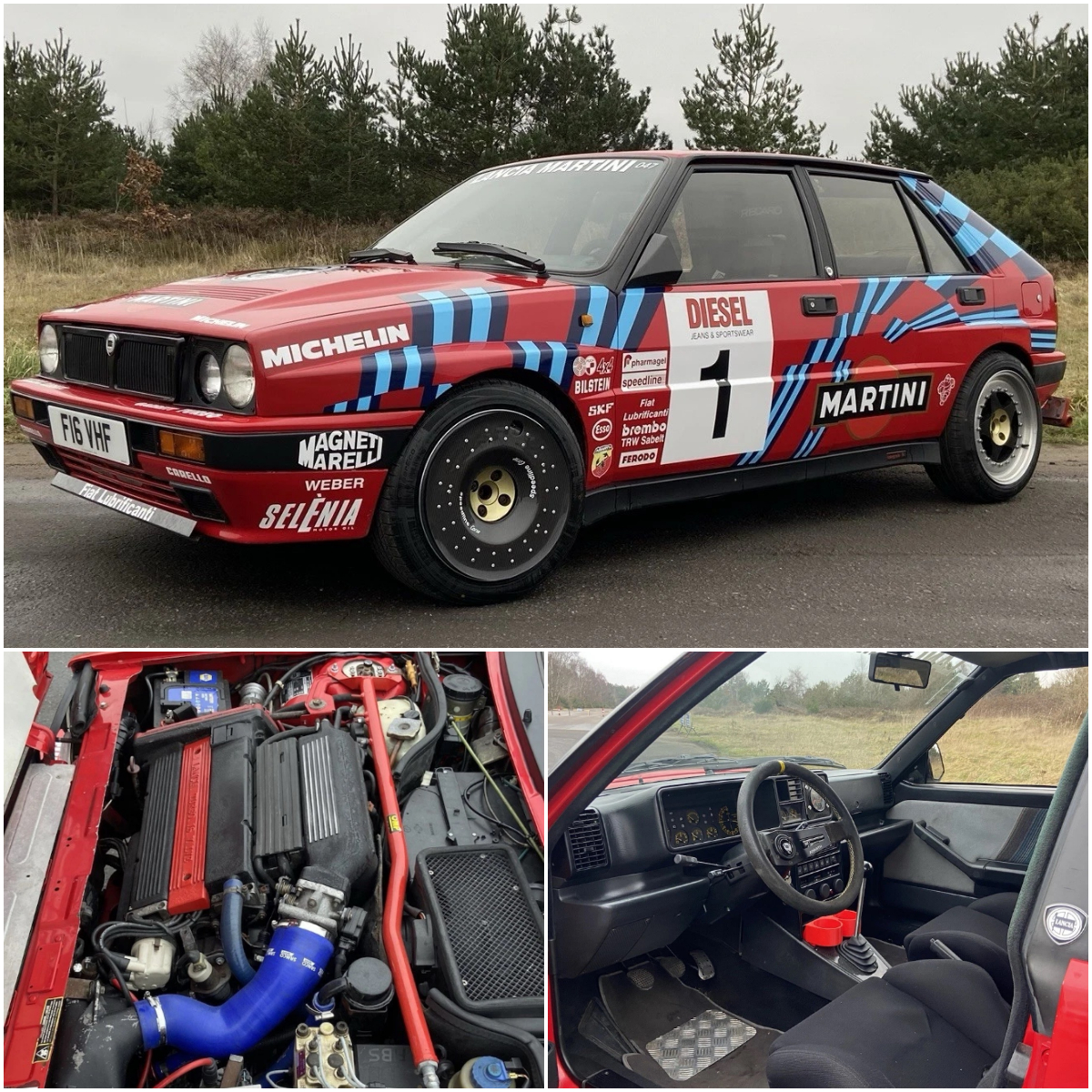 Rally Cars For Sale - Lancia Delta Integrale Rally Recreation Details ...