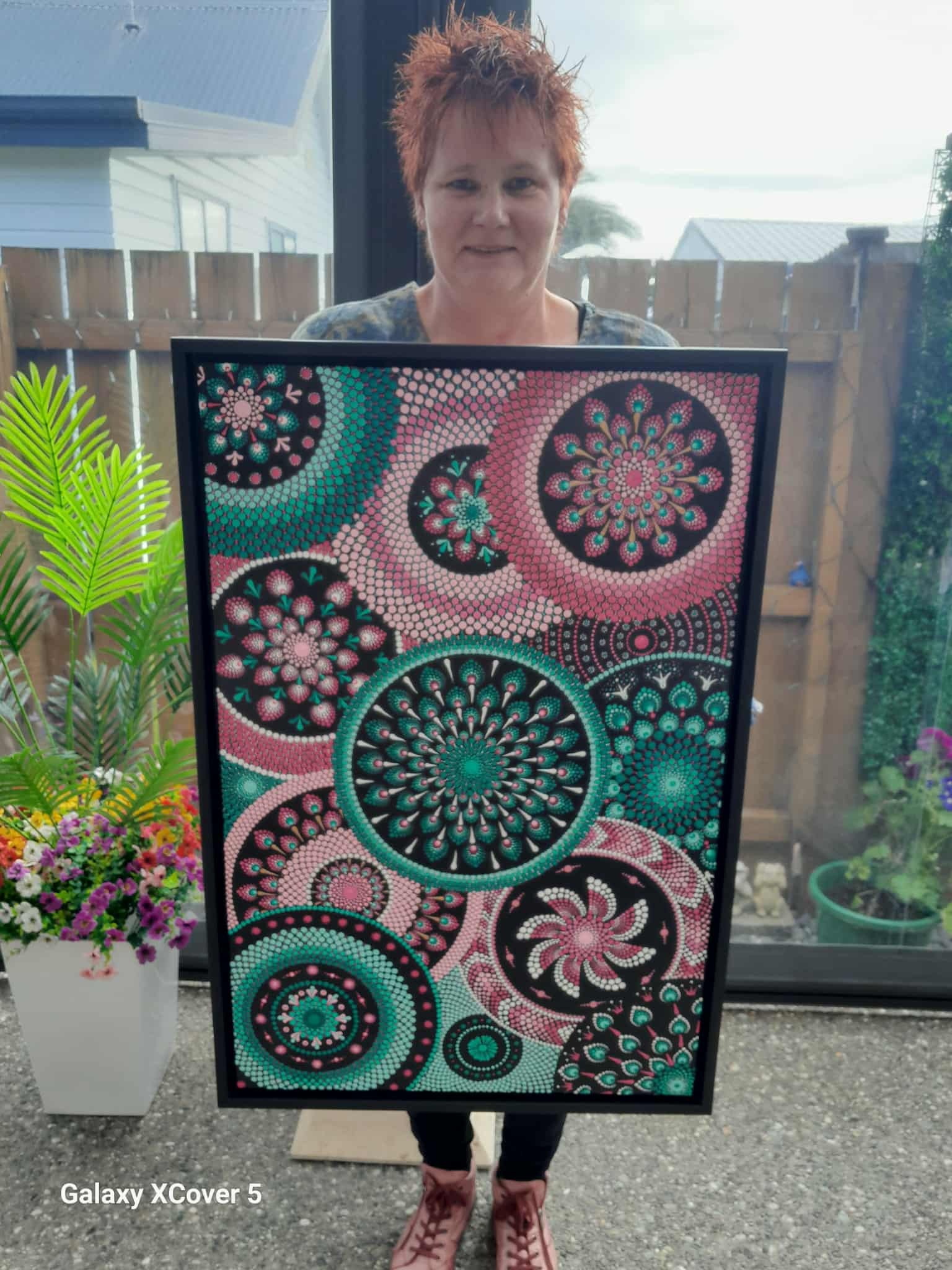 Nootsartrocks - Finally finished this Canvas for my mum.... | Facebook