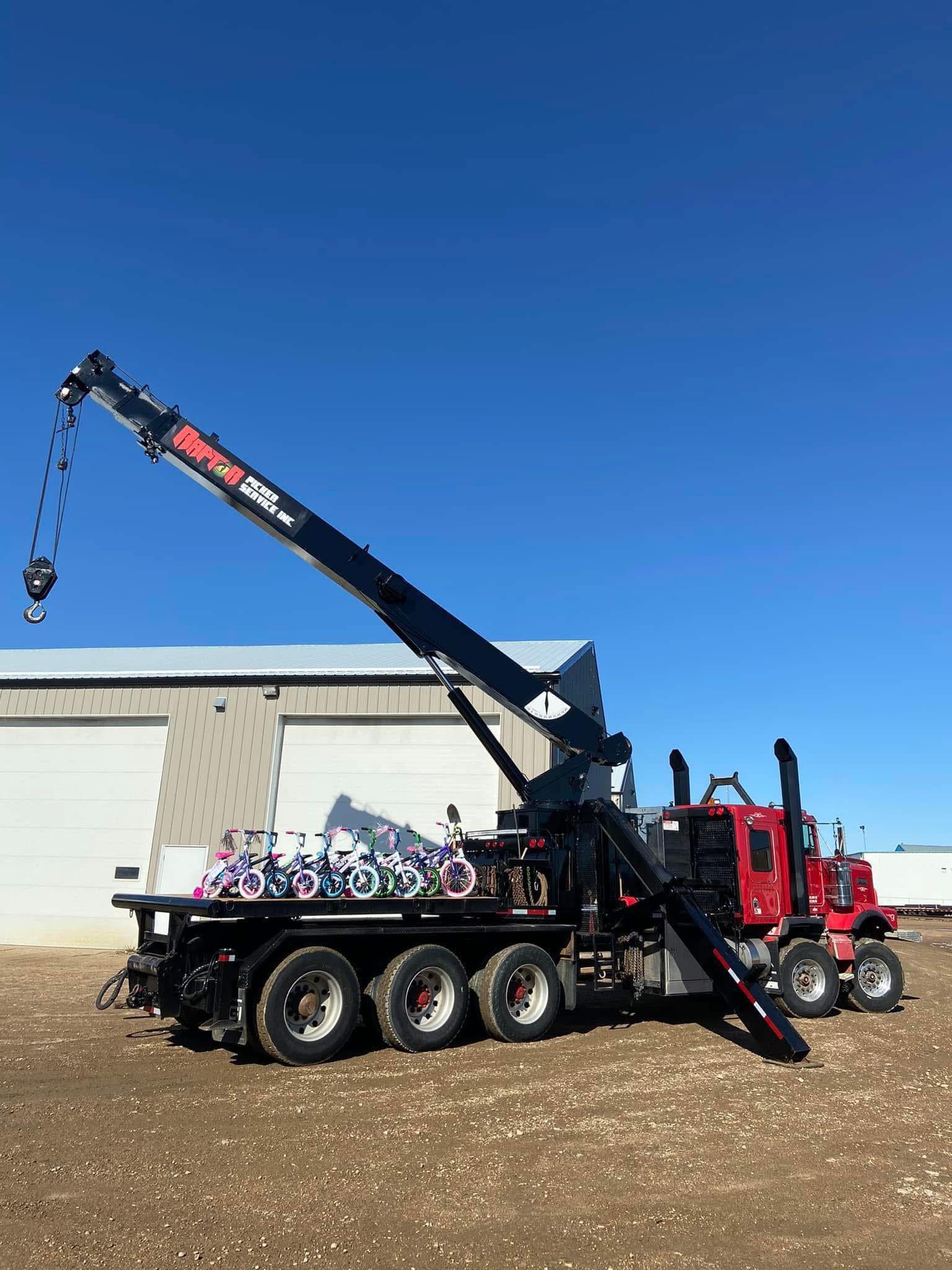 Raptor Picker Services & Hotshots Inc. | Lloydminster SK