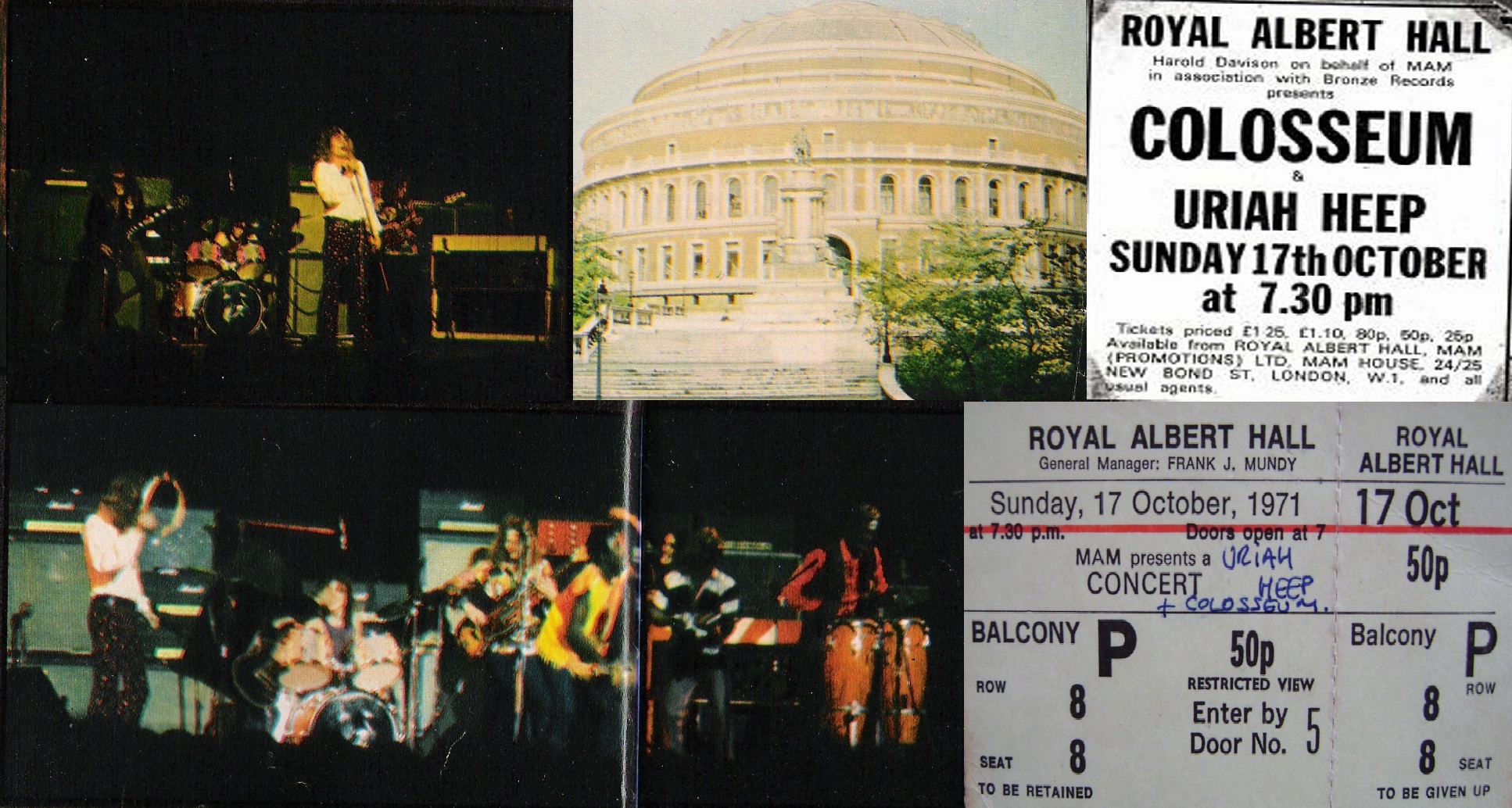 If someone has photos, audio or film from 70's Uriah Heep concerts