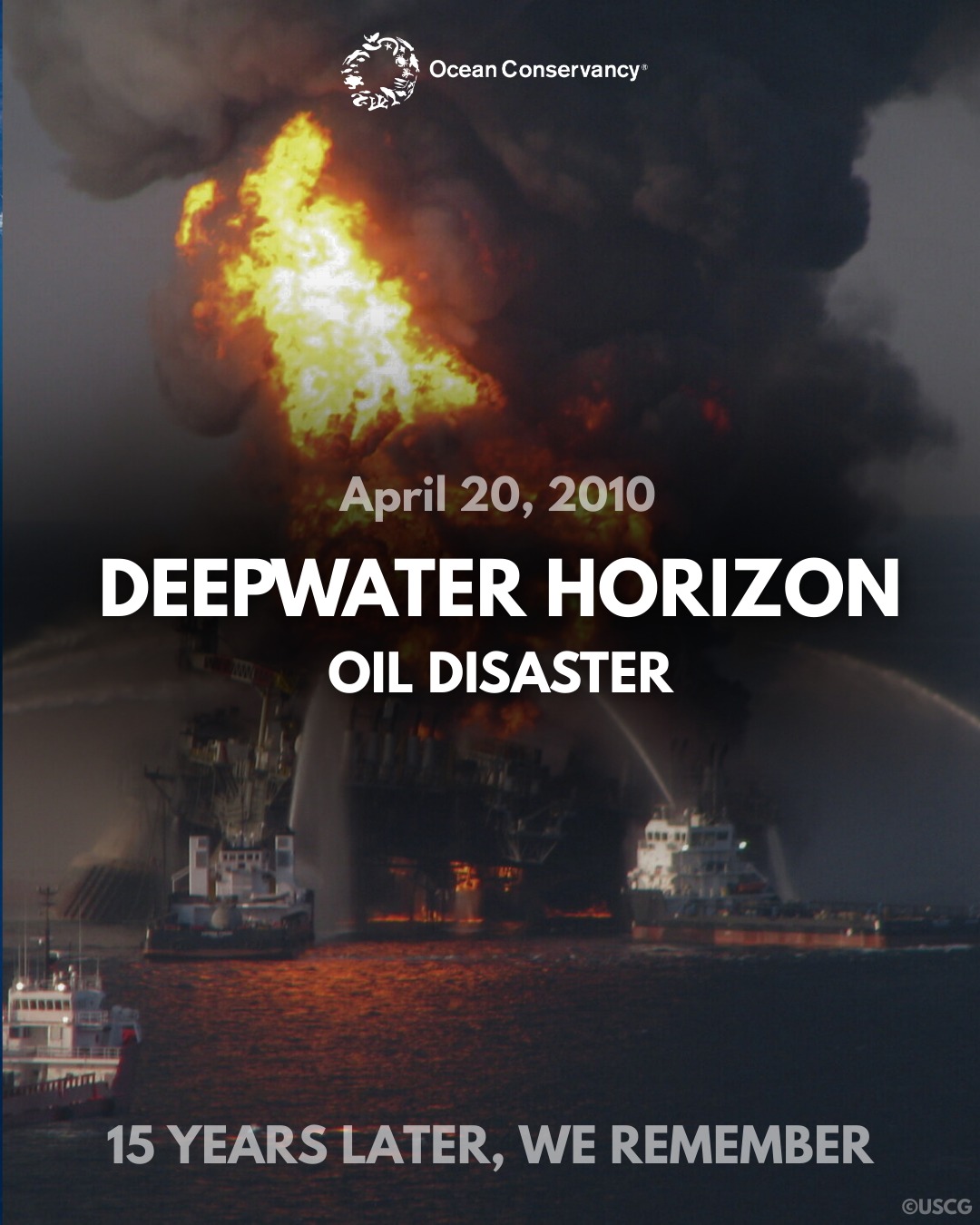 Ocean - Fifteen years ago today, the BP #DeepwaterHorizon explosion ...