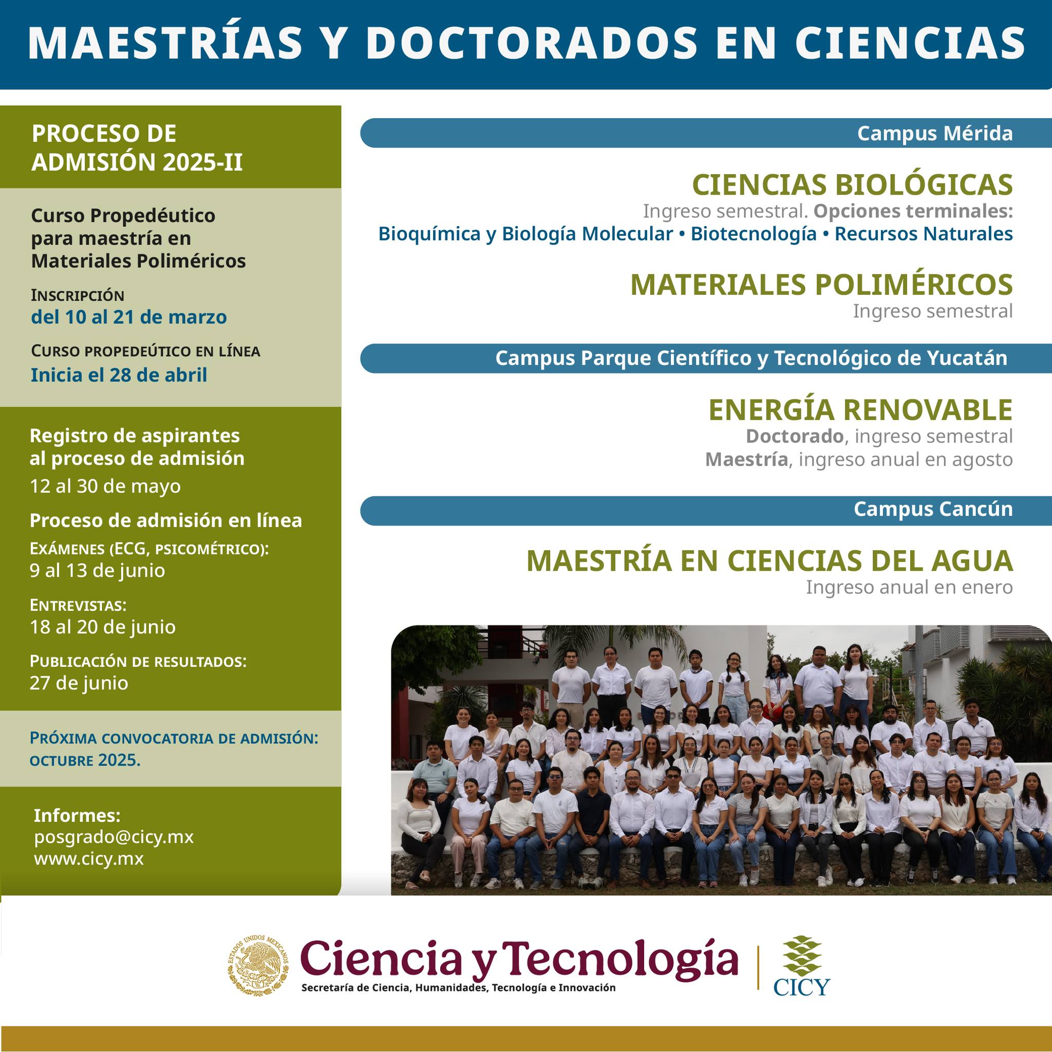 CICY - Centro de Investigación Científica de Yucatán | Mérida