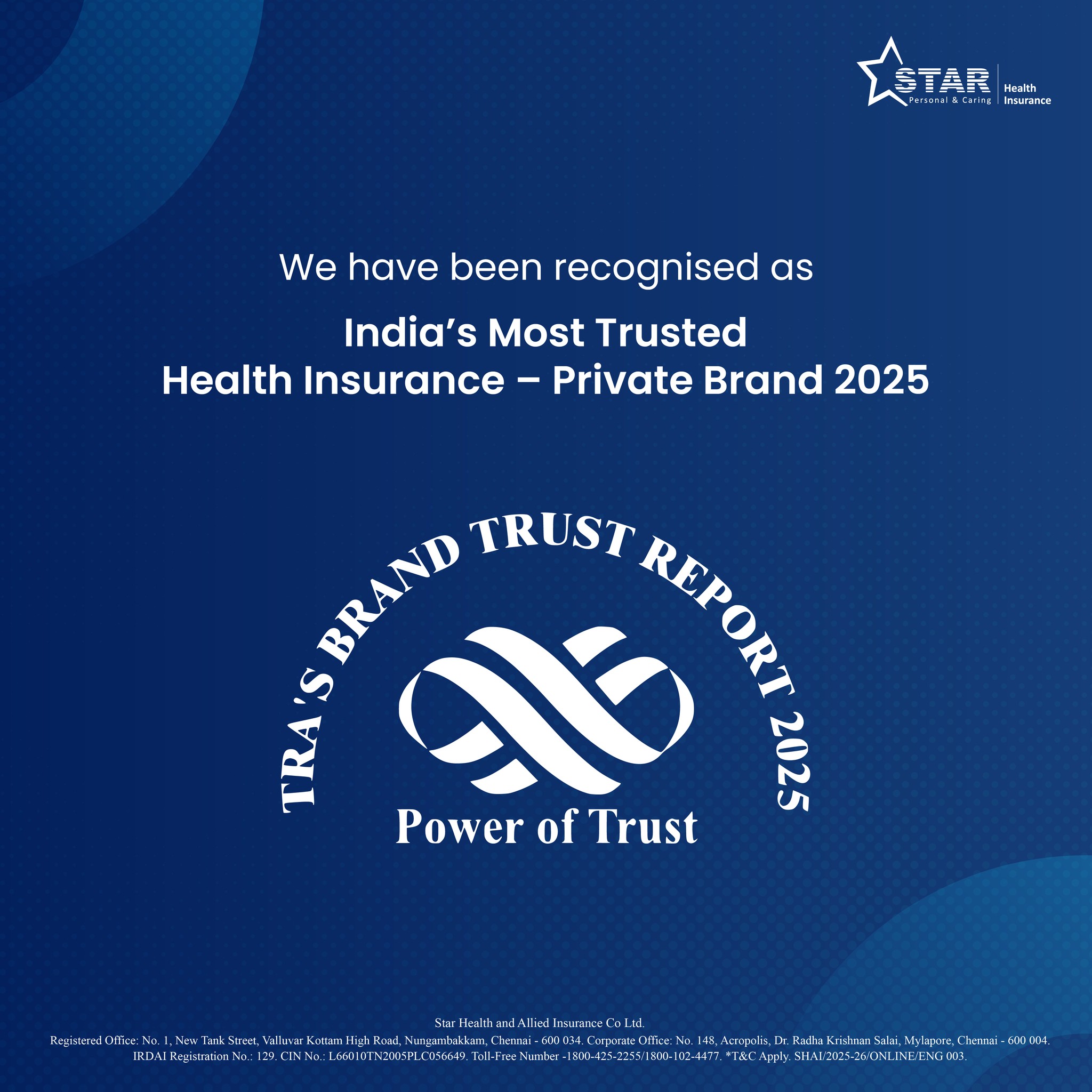 Star Health And Allied Insurance - We are delighted to be recognized as ...