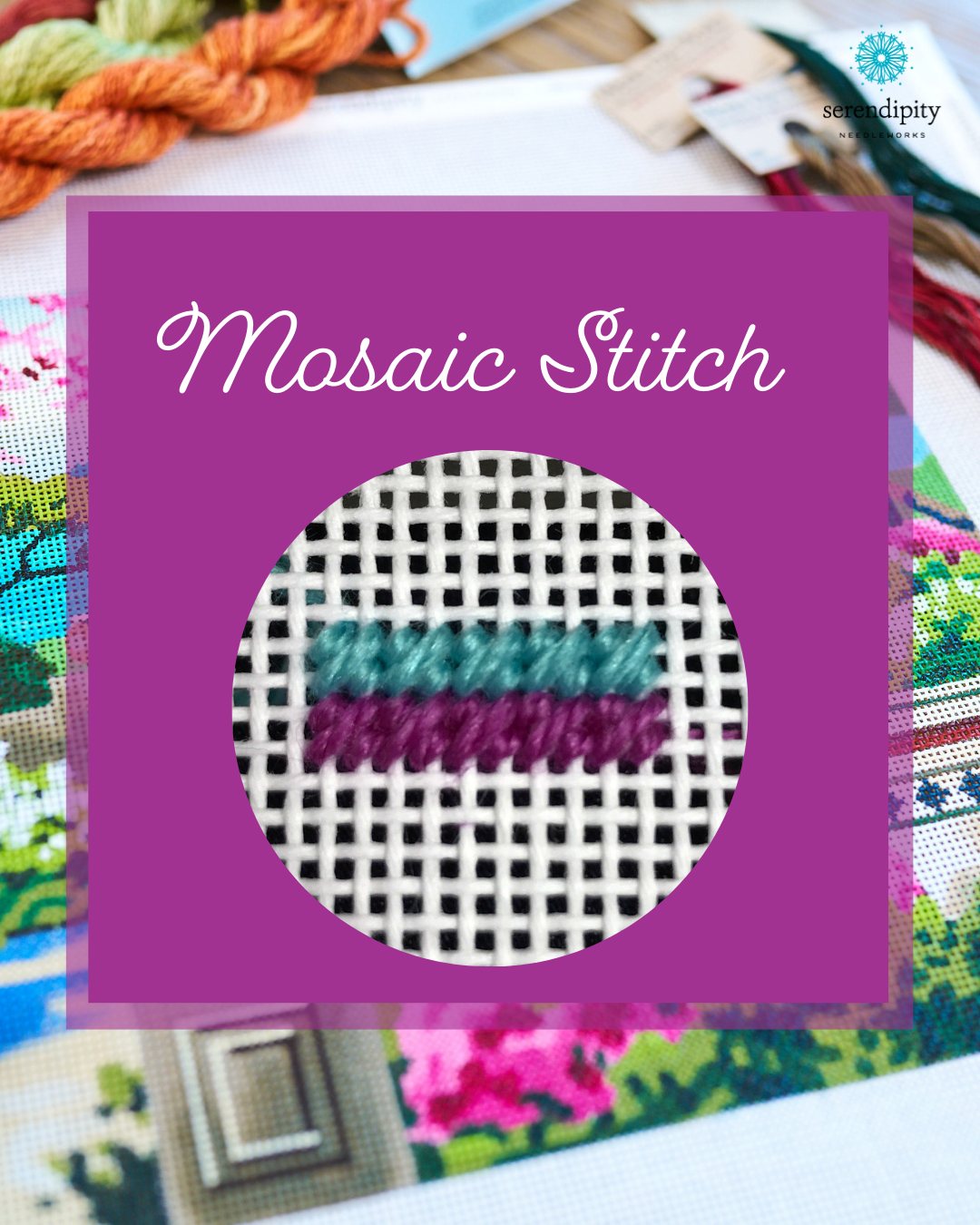 Serendipity - Happy Fri-YAY! 🎉 Here's a fun stitch to try this weekend ...