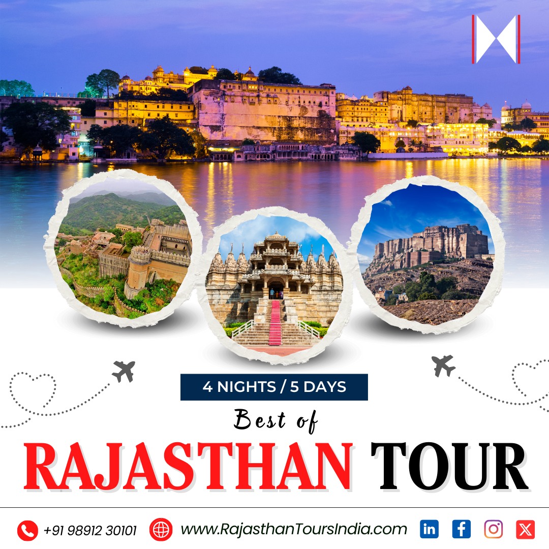 Rajasthan Tours India - 🌟 Best of Rajasthan Tour: 4 Nights, 5 Days of ...