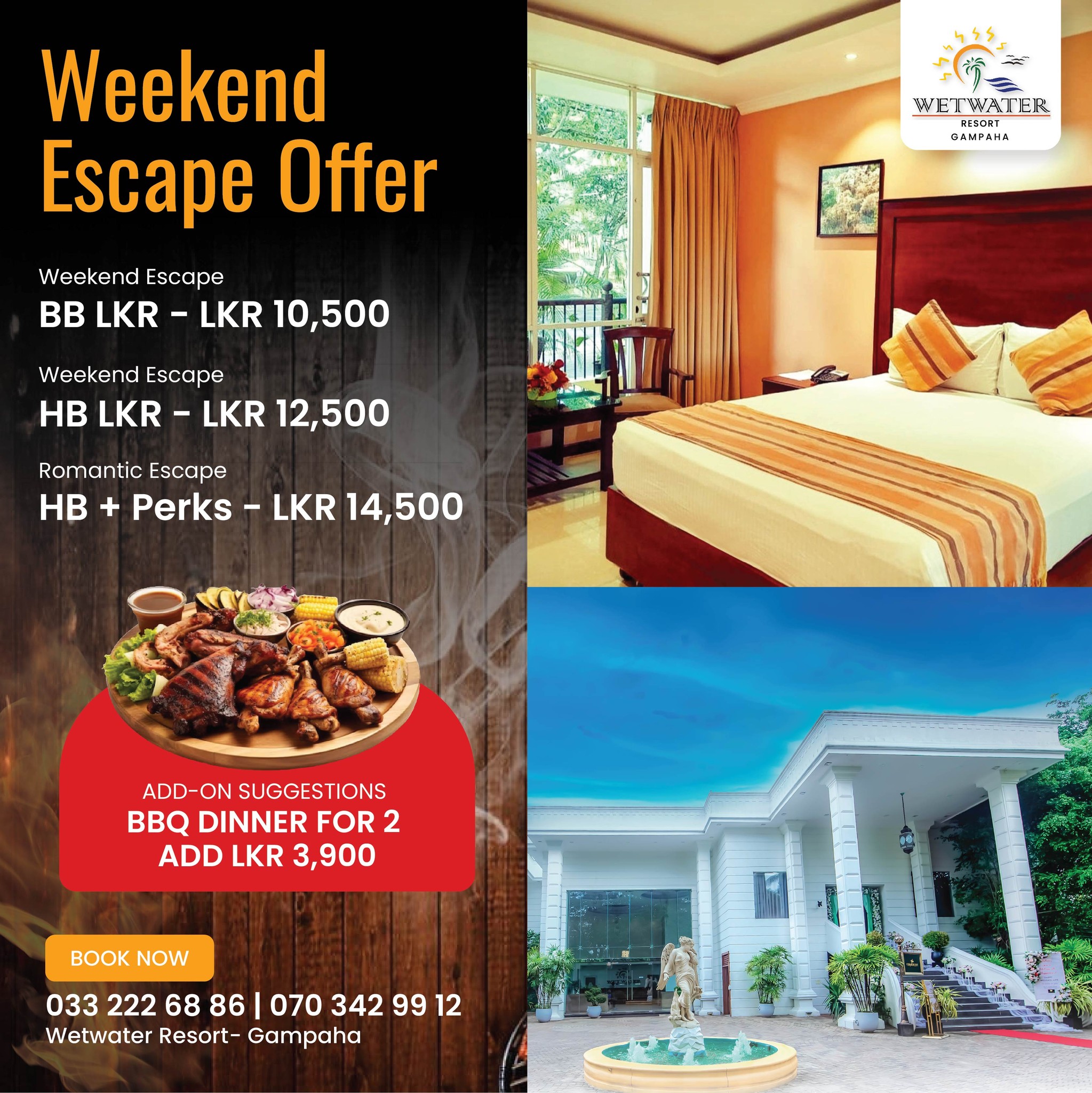 🌴 Weekend Escape at Wet Water Resort 🌴... - WET WATER Resort | Facebook