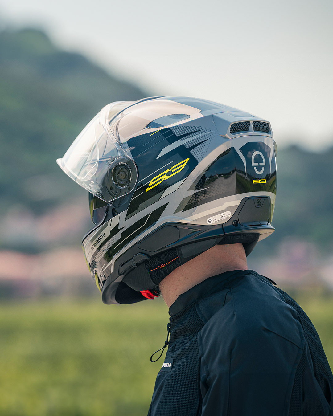 schuberth c3 pro helmet decals S3 (Decals) – Innotesco Pty Ltd Schuberth C3 Pro Helmet ADV