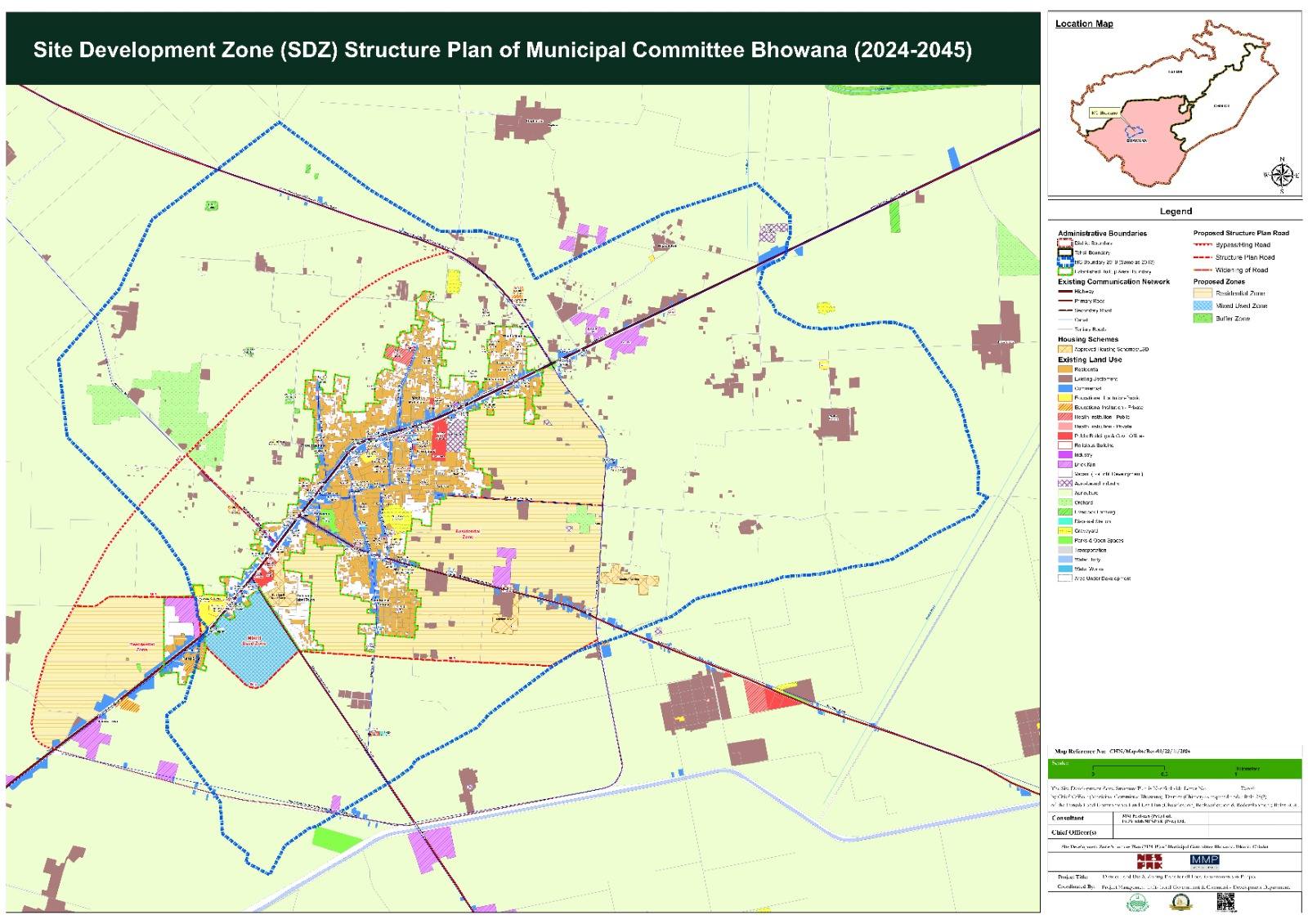 Draft Site development zones... - Deputy Commissioner Chiniot | Facebook