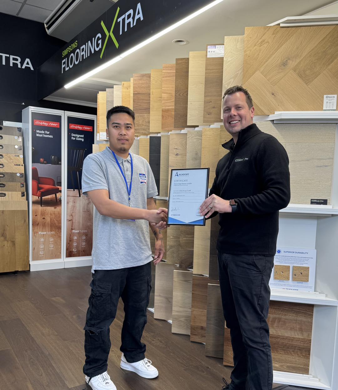 Congratulations... - Simpsons Flooring Xtra Timaru & Oamaru