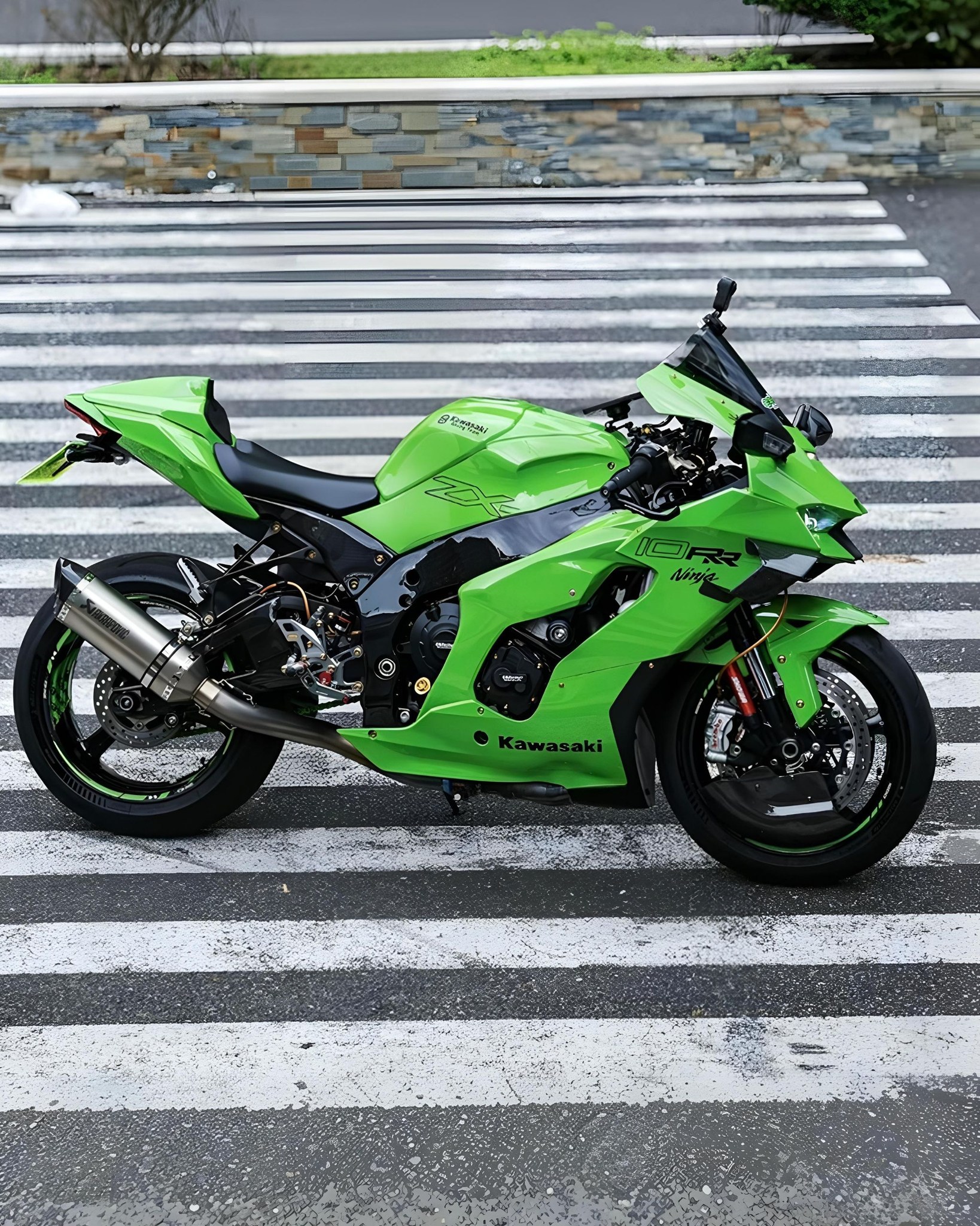 Kawasaki Ninja ZX-10RR 🏍️💚🎉🎉