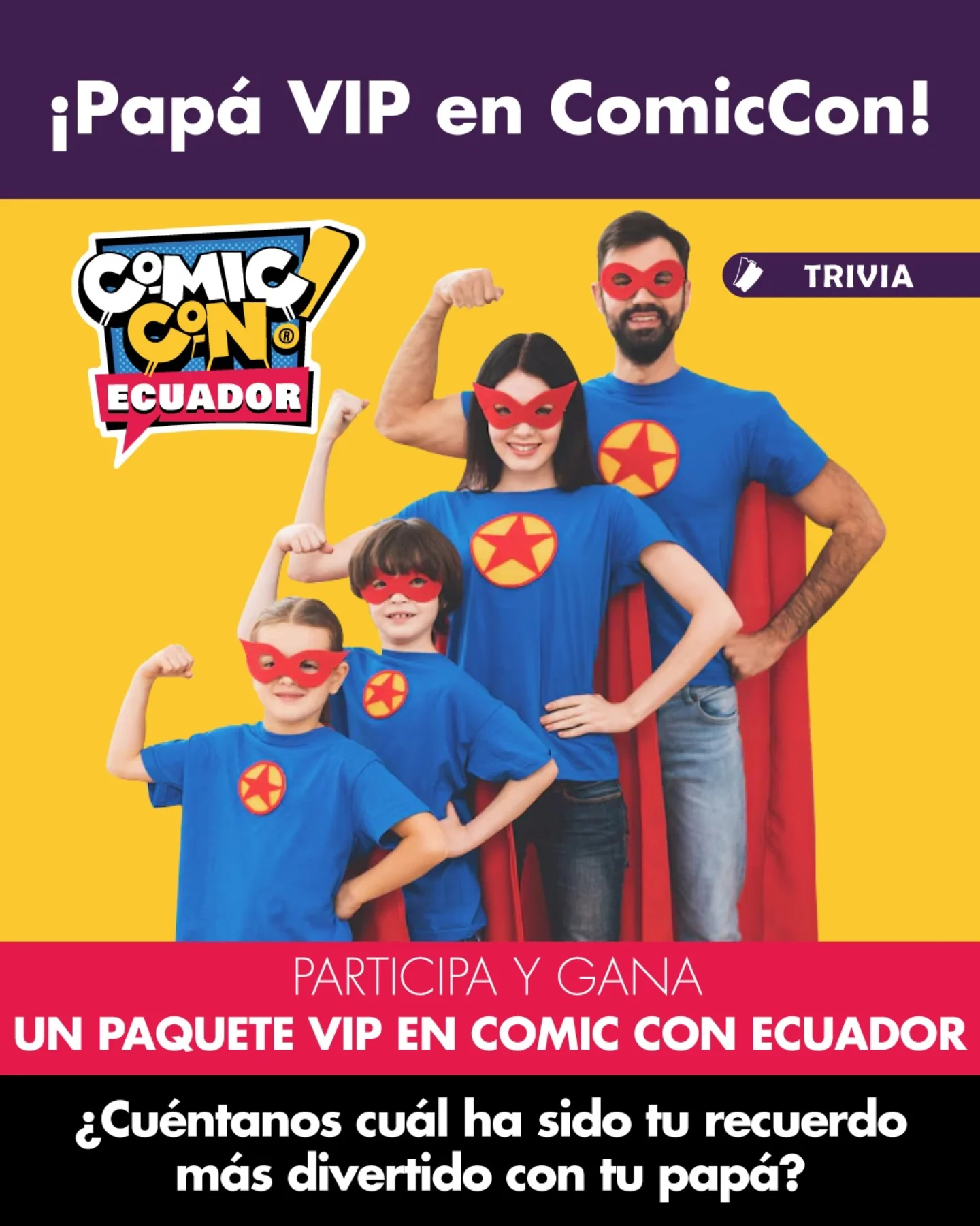 TicketShow - PARTICIPA Y GANA UN PAQUETE VIP EN COMICCON ECUADOR ...