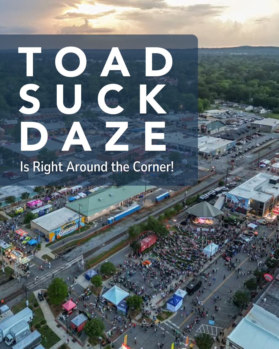 Conway - Toad Suck Daze is coming up on May 2–4!🐸 The largest family ...