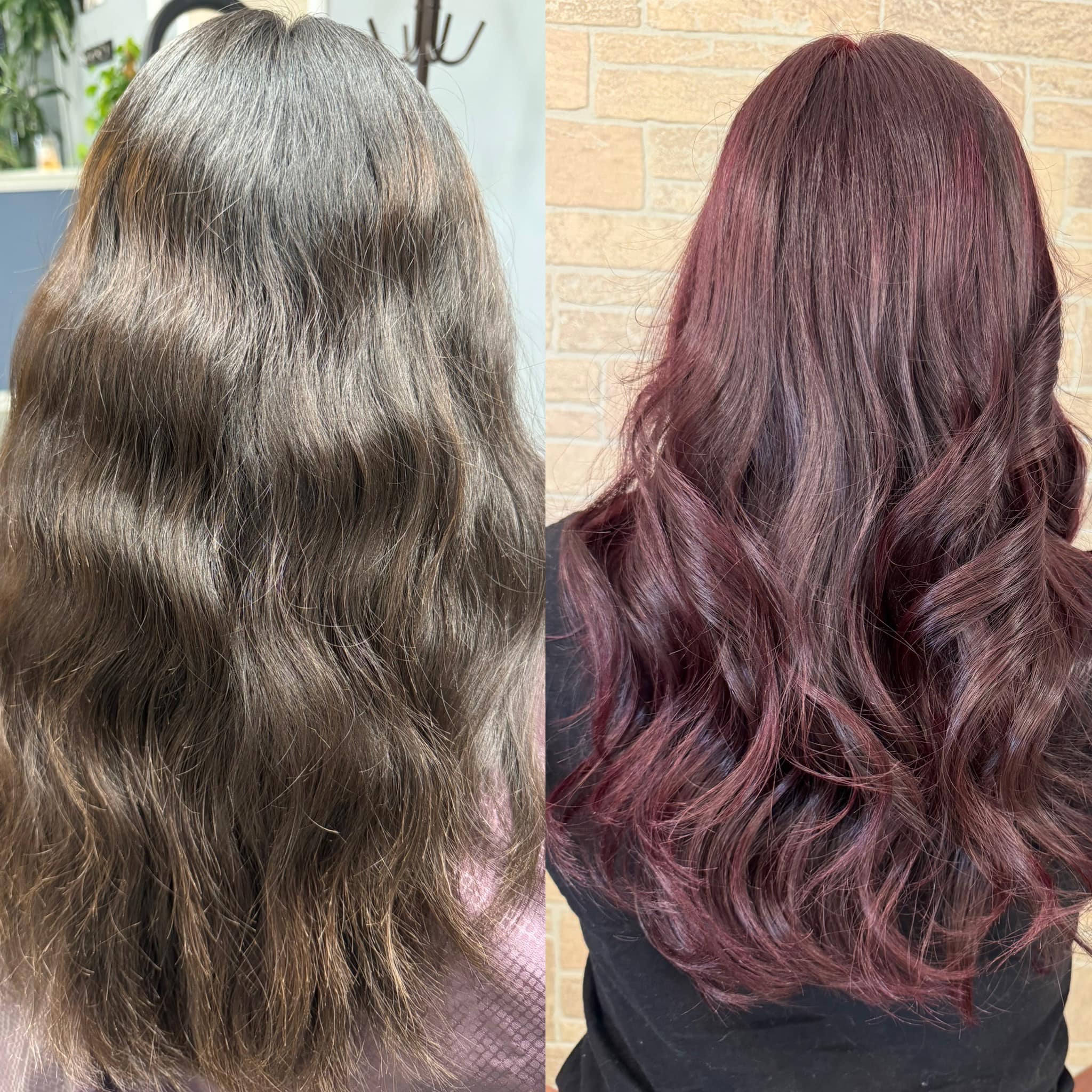 Liz - A rich, mahogany hue isn’t just a color—it’s a statement of bold ...