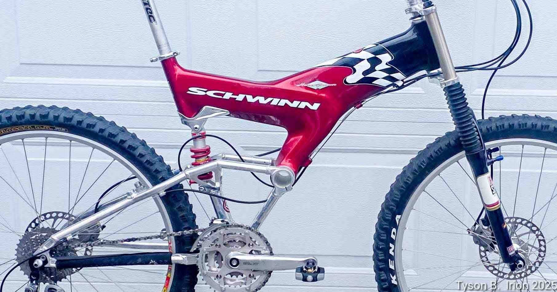 1998 Schwinn Homegrown ALL Mountain XT Carbon Fiber MTB Build