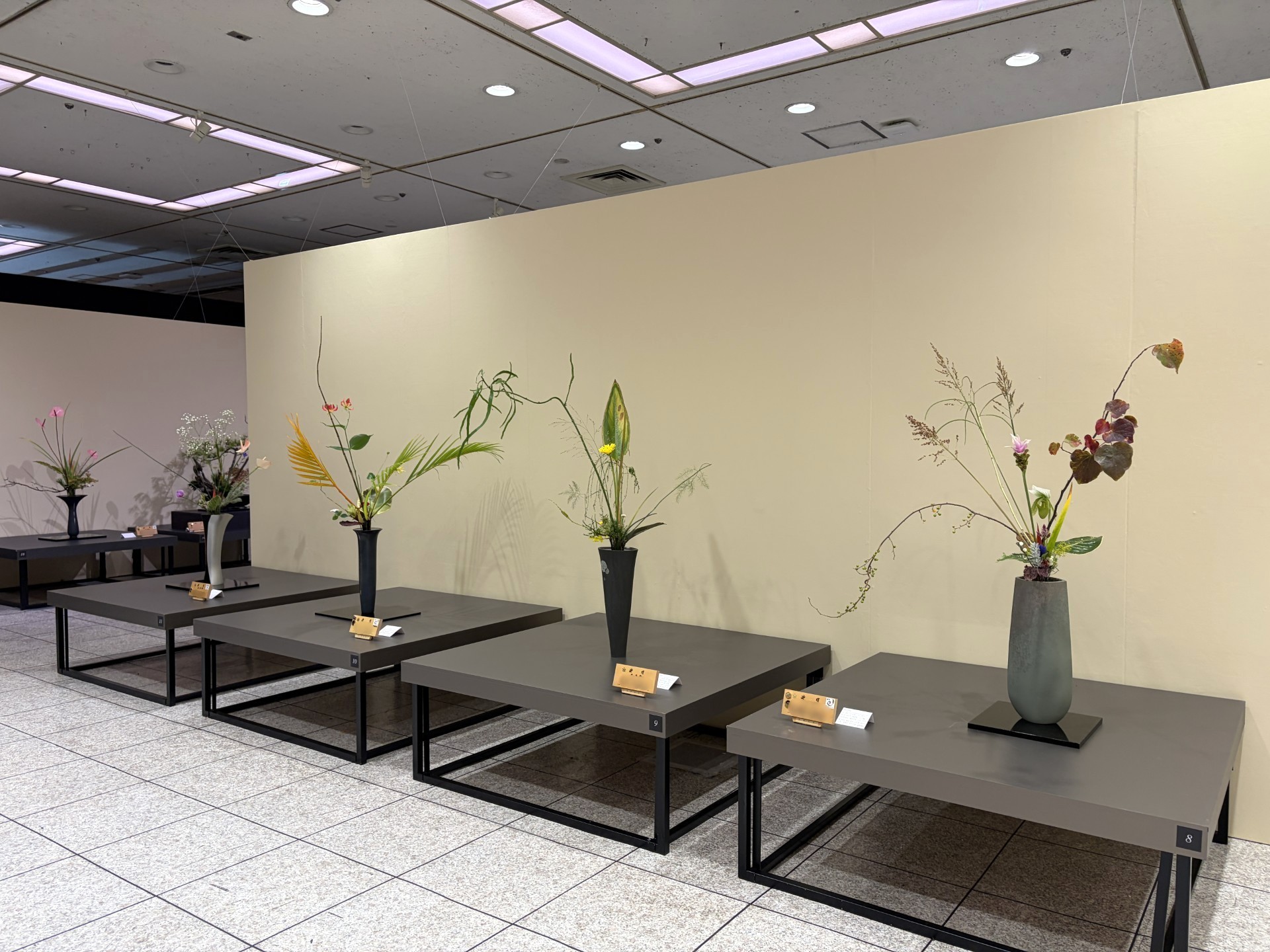 いけばな池坊 ikebana - 生花正風体（変化形） 「二重生け」 二重切