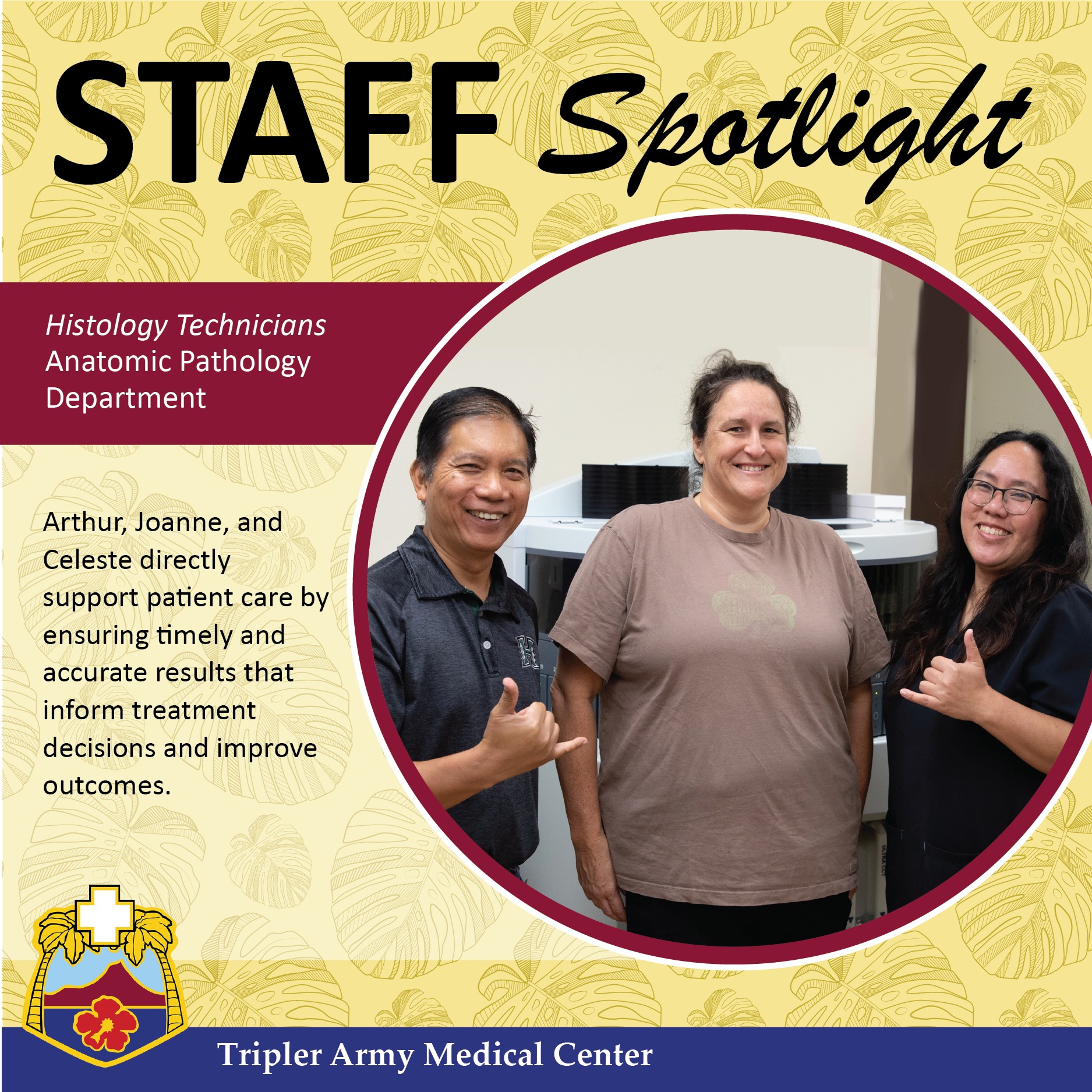 Tripler - Meet Arthur Reyes, Celeste Pacelli and Joanne Elbert ...