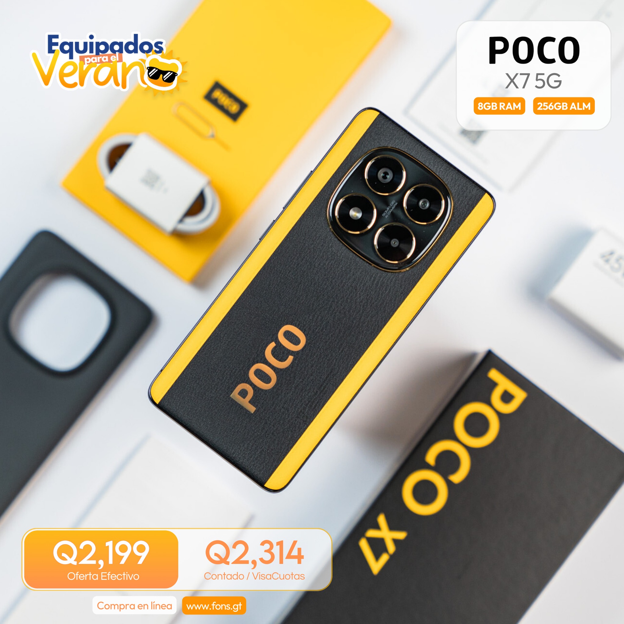 Fons - 🔥 ¡POCO X7 5G: Más rápido, más resistente, más pro!... | Facebook