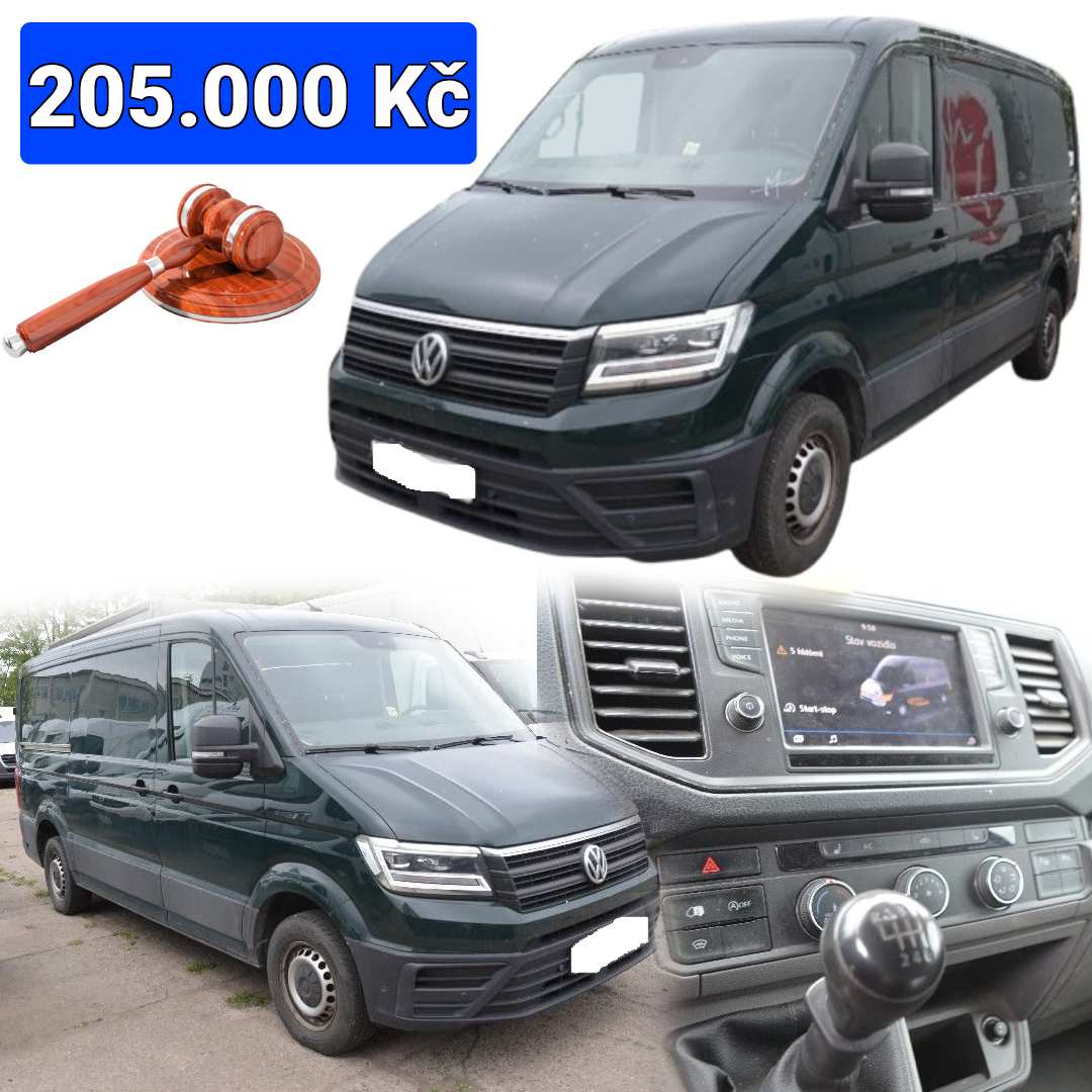 Dražby - Volkswagen Crafter - 205.000 Kč ️ https://www.extrh.cz/6-9 ...