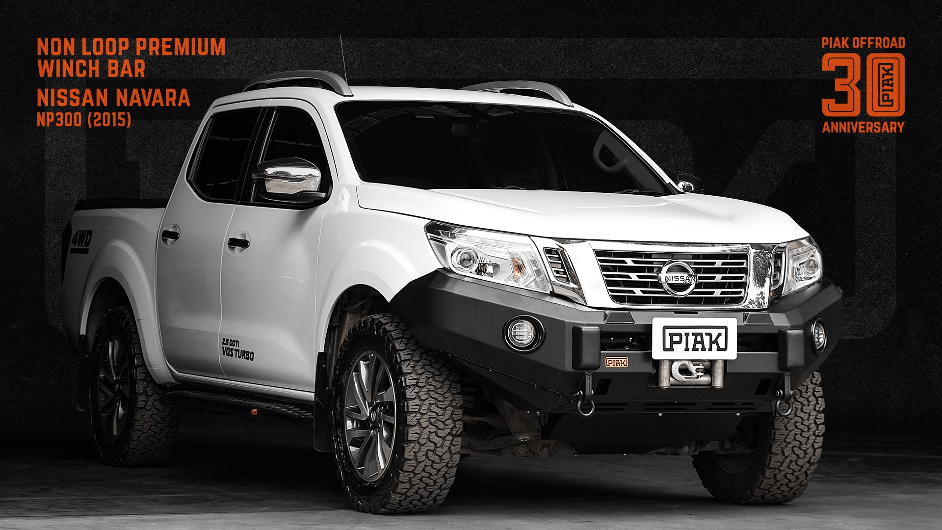 PIAK Offroad - Nissan Navara NP300 (2015) Non Loop Premium...