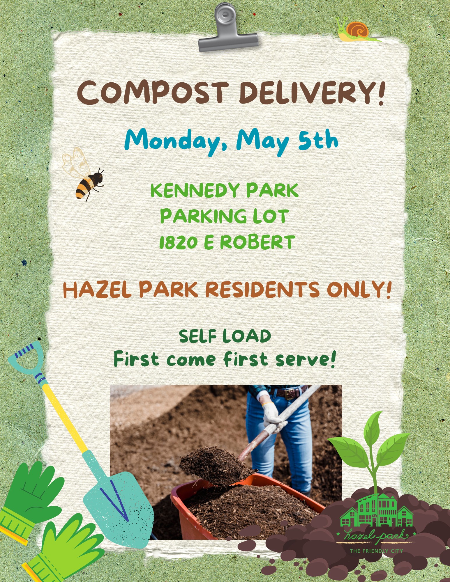 New compost info! - City of Hazel Park - City Hall | Facebook