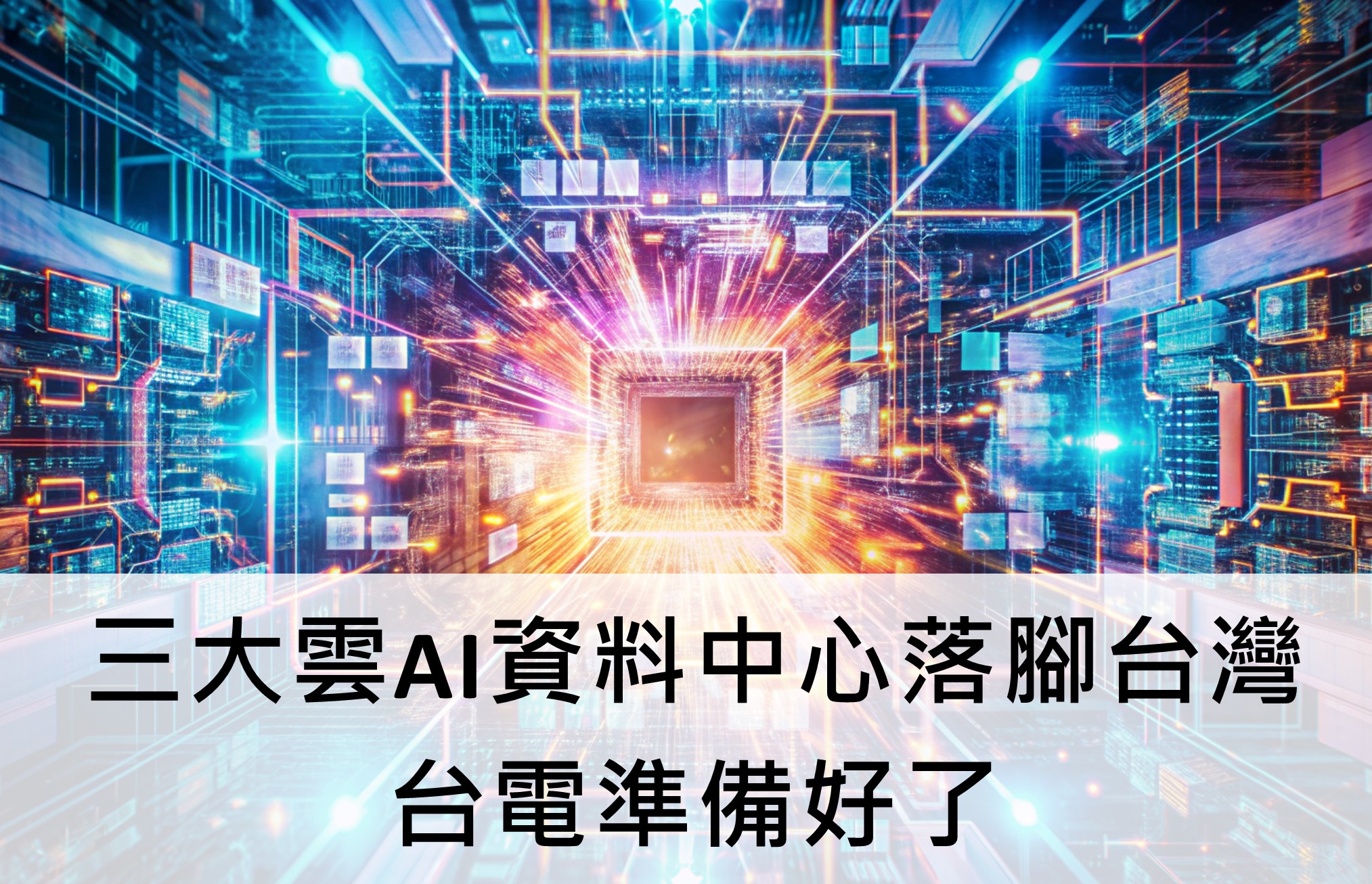 Wind.TAIWAN - 【焦點話題】三大雲AI資料中心落腳台灣 台電準備好了 看中 #台灣 在 #AI伺服器供應鏈中 的主導地位 ...