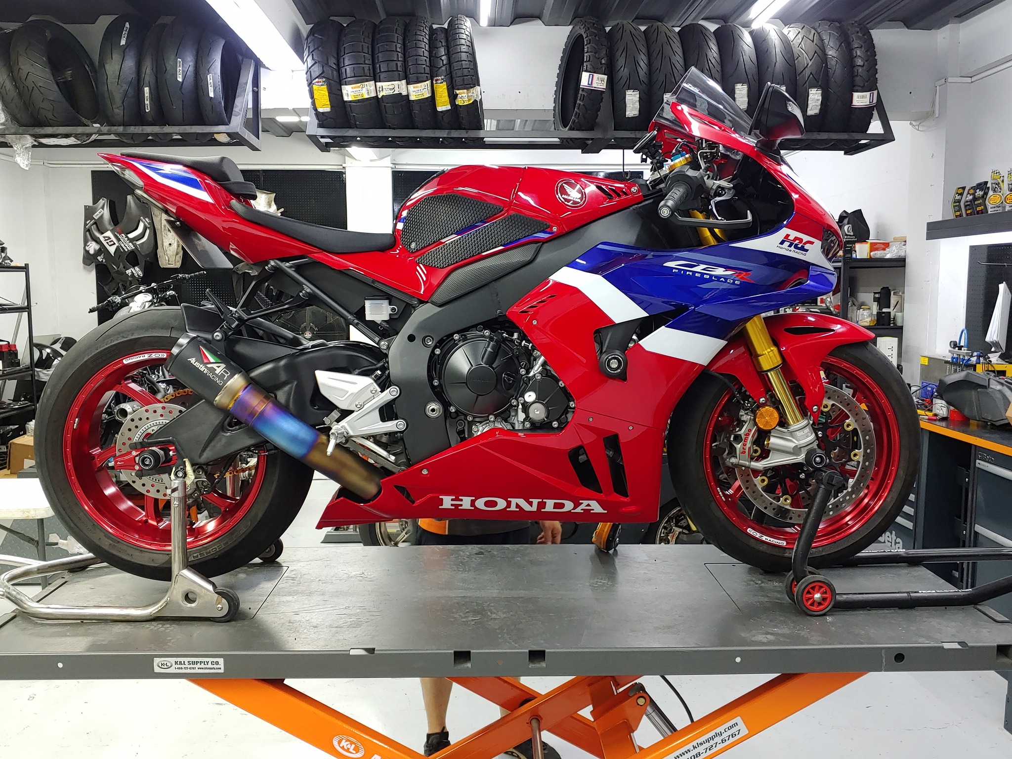 Thanks for trusting JYP! Anodized Red OZ RACING Forged Alloy