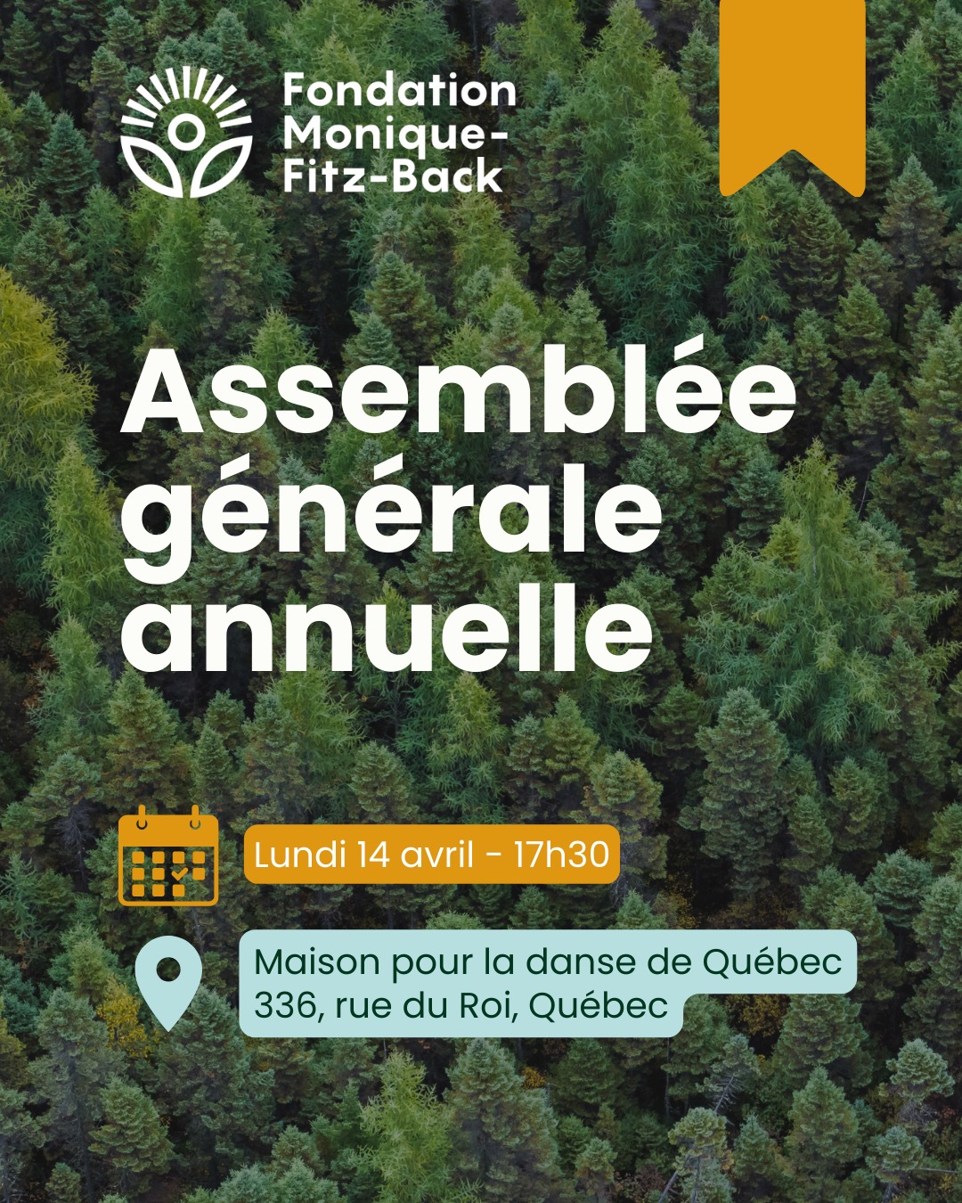 Fondation - La Fondation Monique-Fitz-Back tiendra le 14 avril son ...