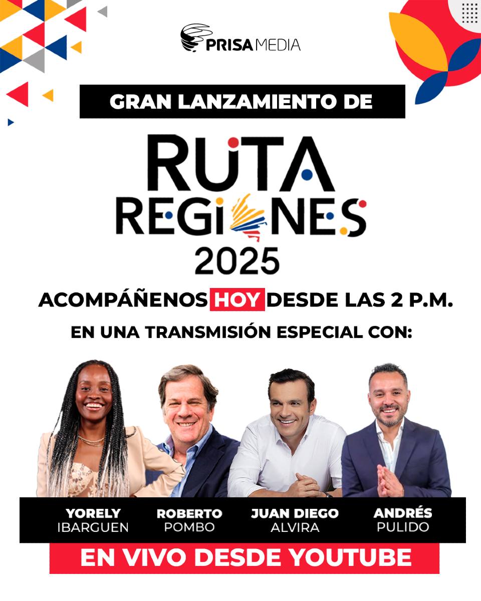 #RutaRegiones | En pocos minutos... - W Radio Colombia | Facebook