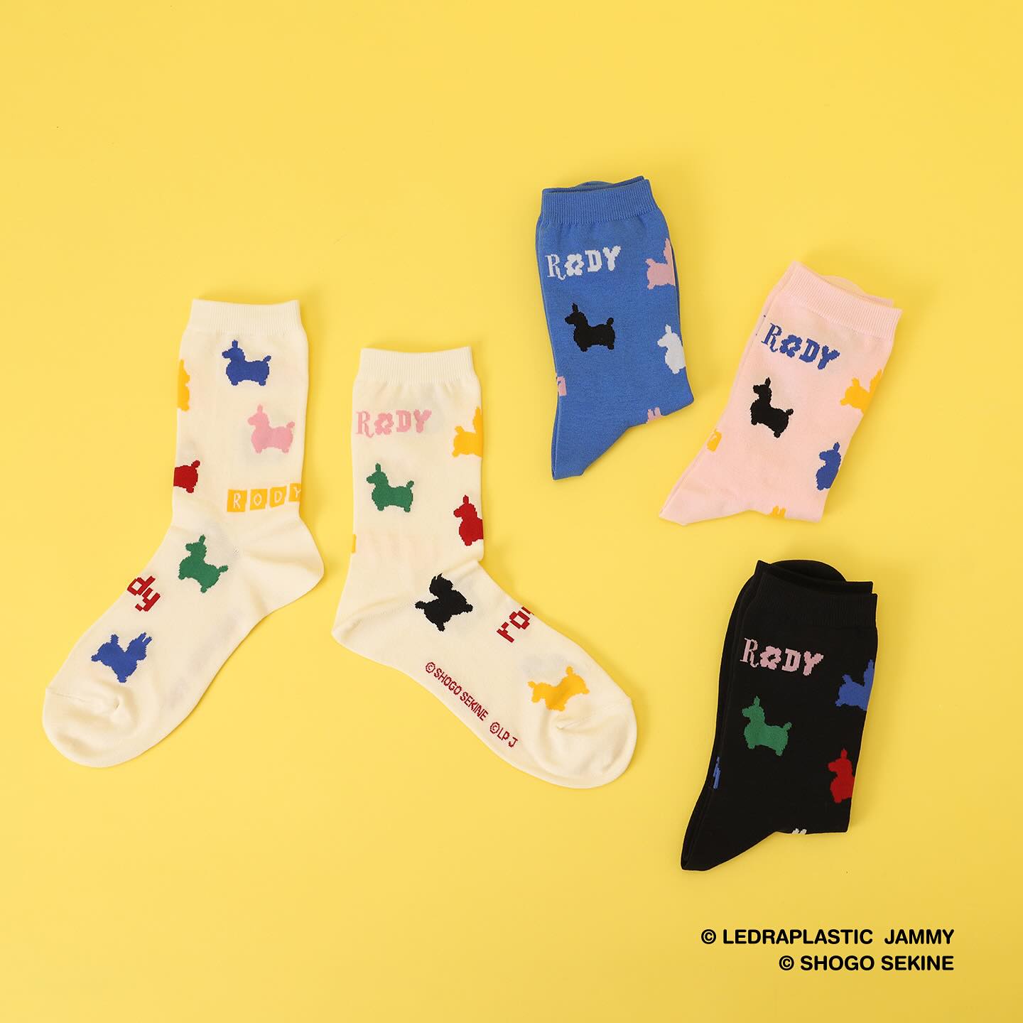 🧦NEWS🧦 RODY×SHOGO SEKINE×靴下屋 今年40周年を迎えた世界一cuteな