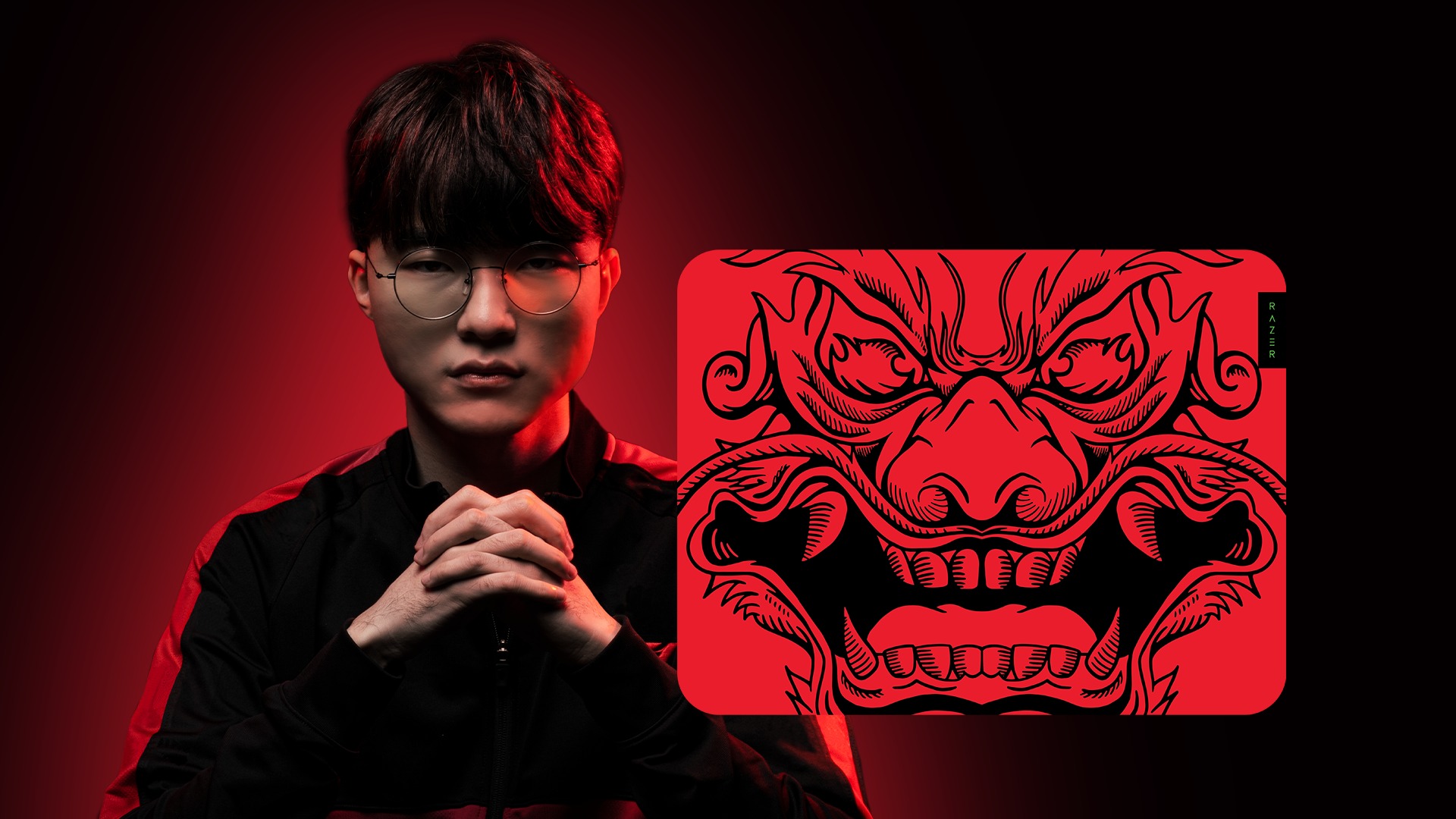 Razer　世界限定千枚　fakerコラボgigantus v2 First to 100 wins at Worlds! Faker is truly in a league of his own