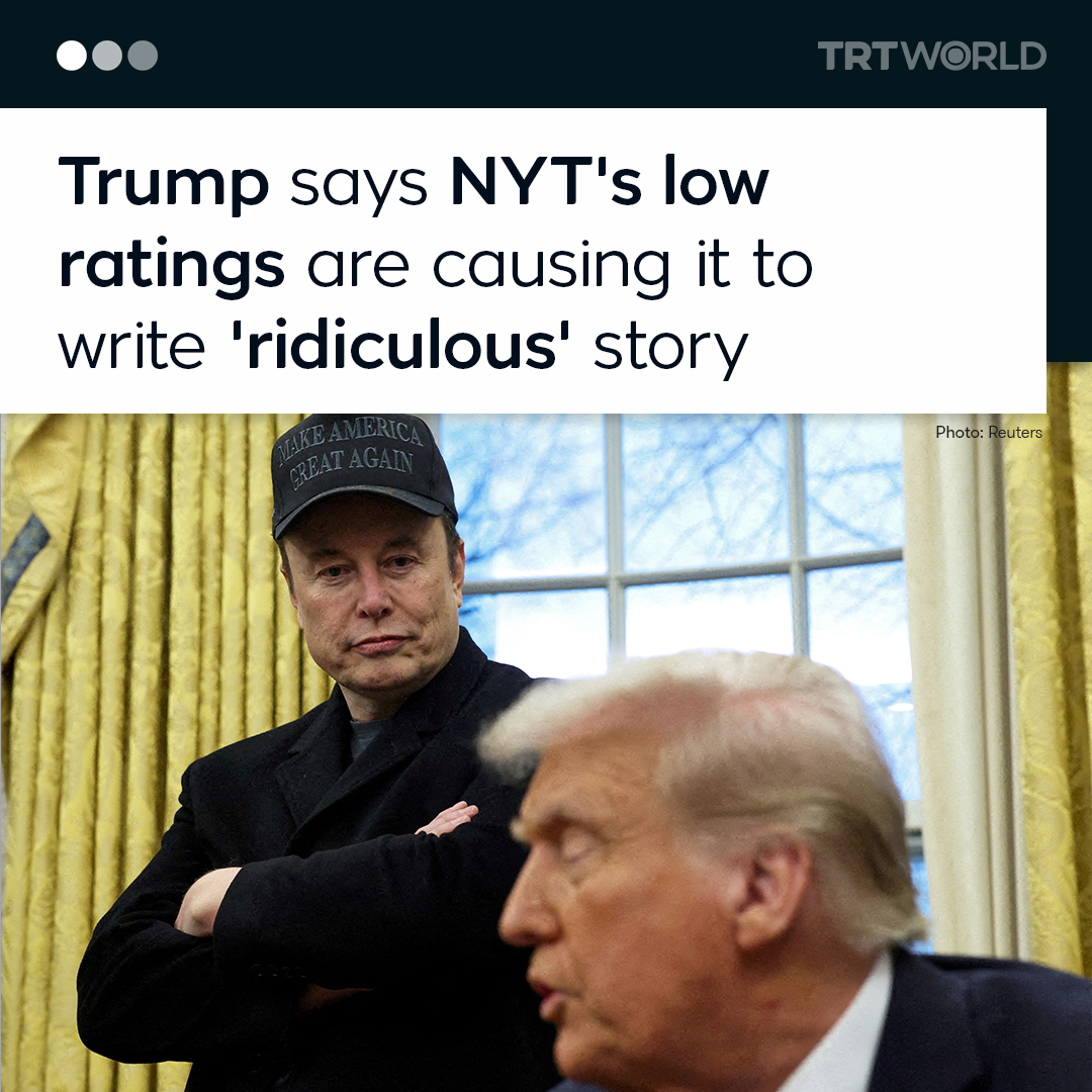 TRT - Trump denies NYT report that claims billionaire Elon Musk will be ...