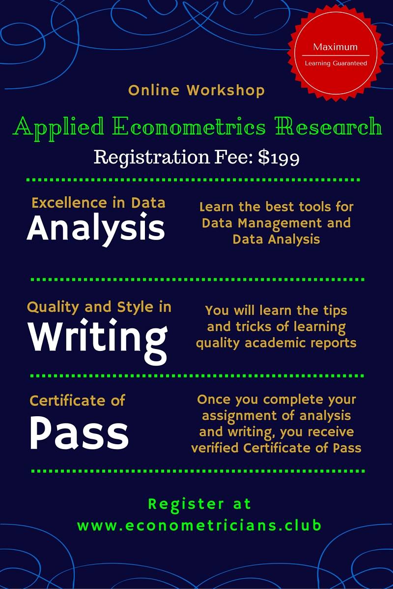 Freelance Econometrics