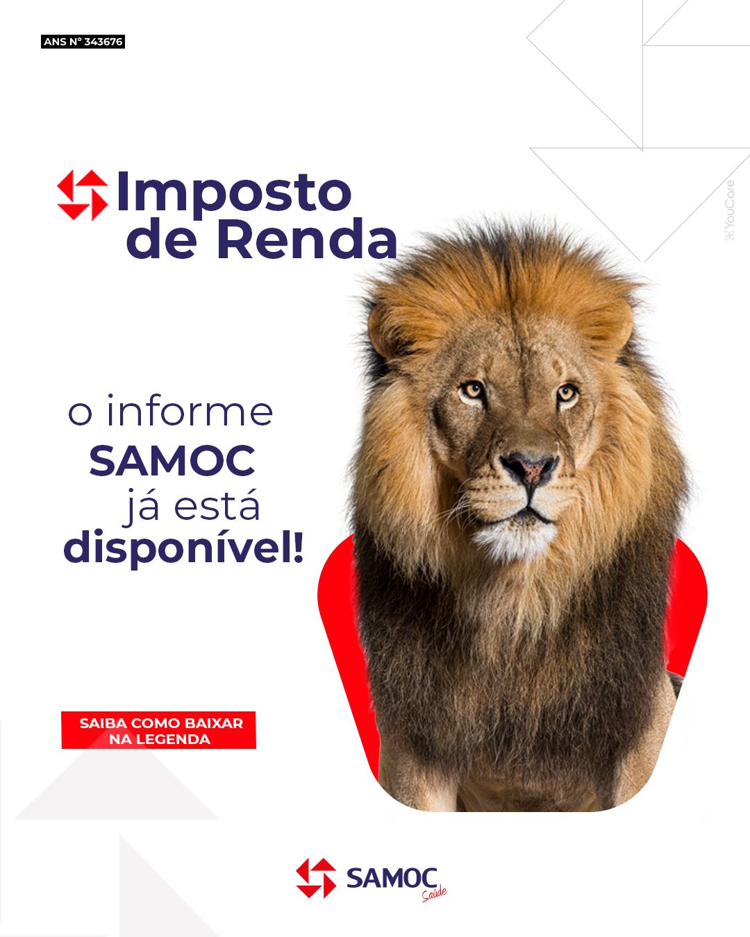 Samoc - 🦁 Imposto de Renda: o informe SAMOC Saúde já está disponível ...