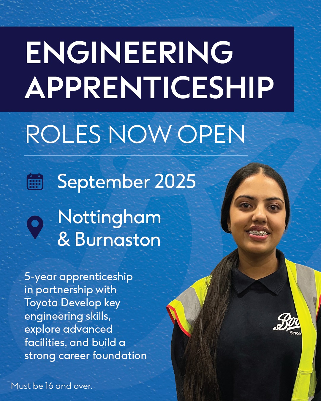Boots - Applications for our Engineering Apprenticeship are open! 🛠️ ...