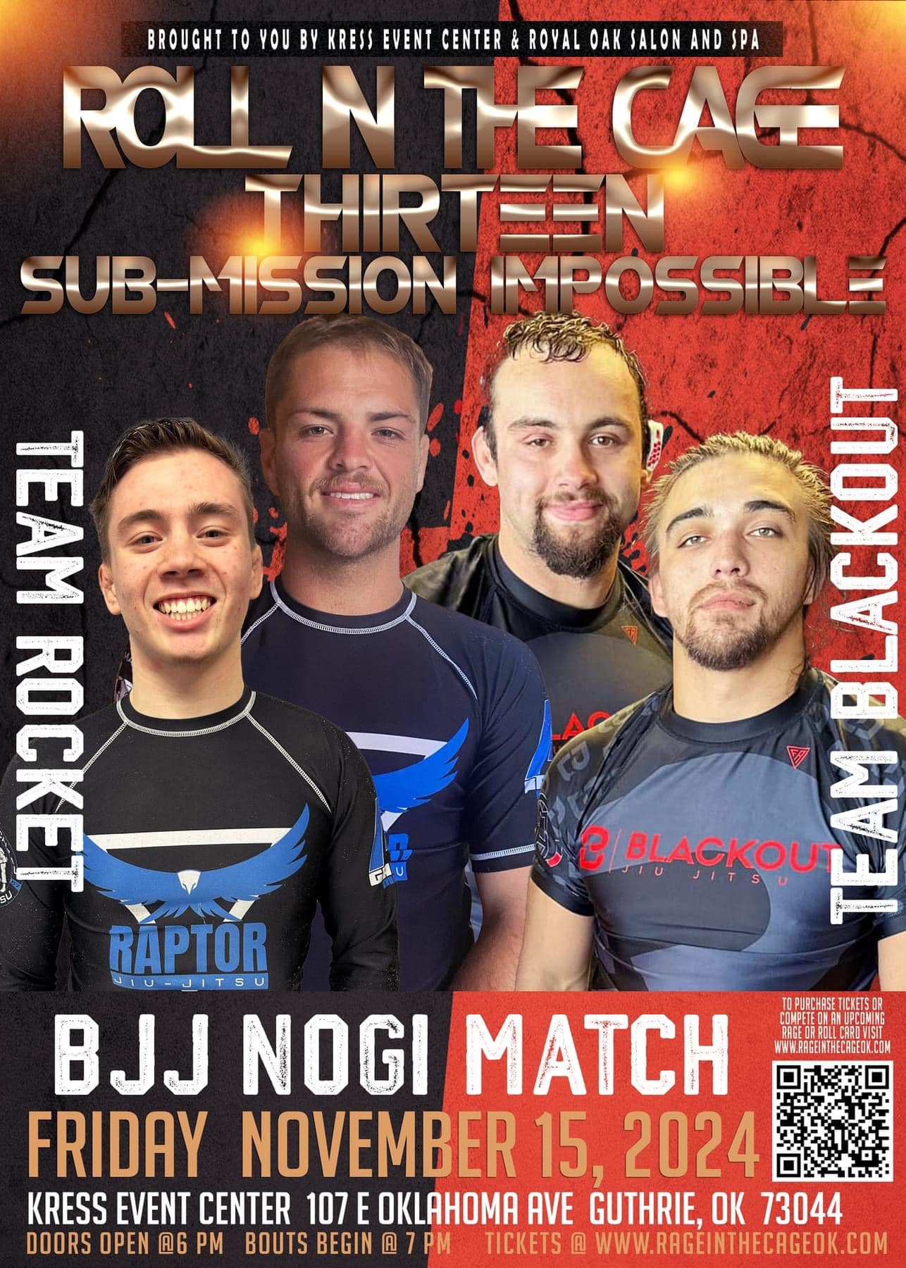 Tag Team action is back at... - Rage In The Cage Oklahoma | Facebook